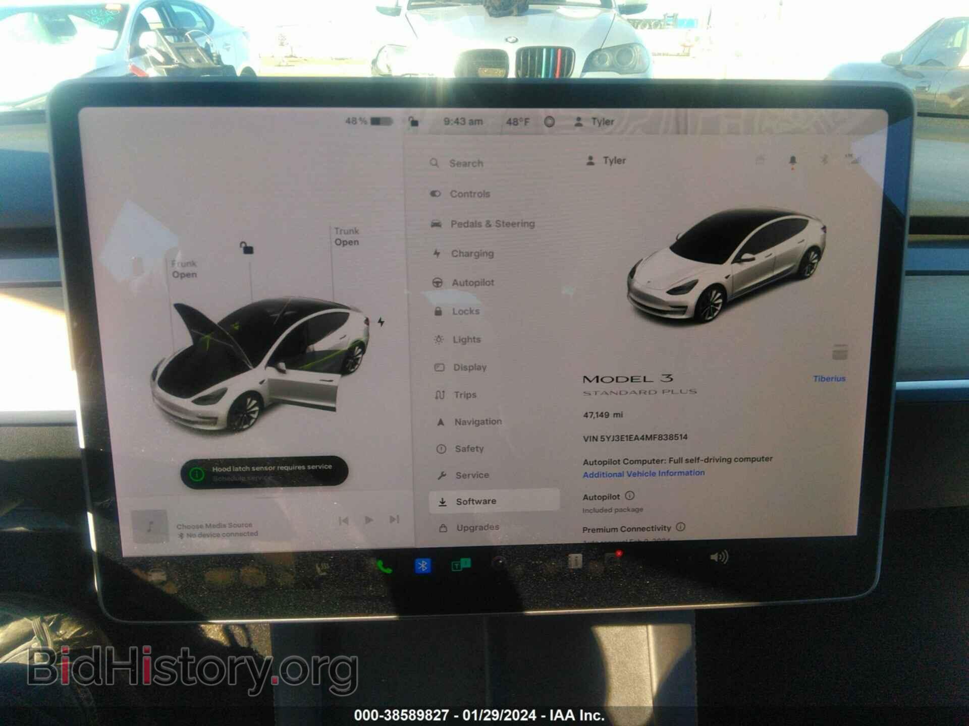 2021 TESLA MODEL 3 - VIN: 5YJ3E1EA4MF838514 - Фото 17