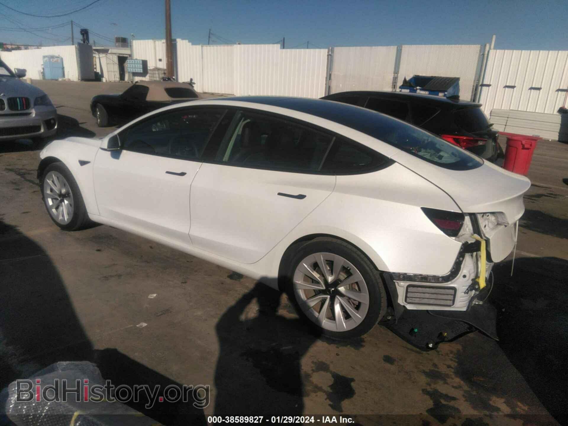 2021 TESLA MODEL 3 - VIN: 5YJ3E1EA4MF838514 - Фото 3