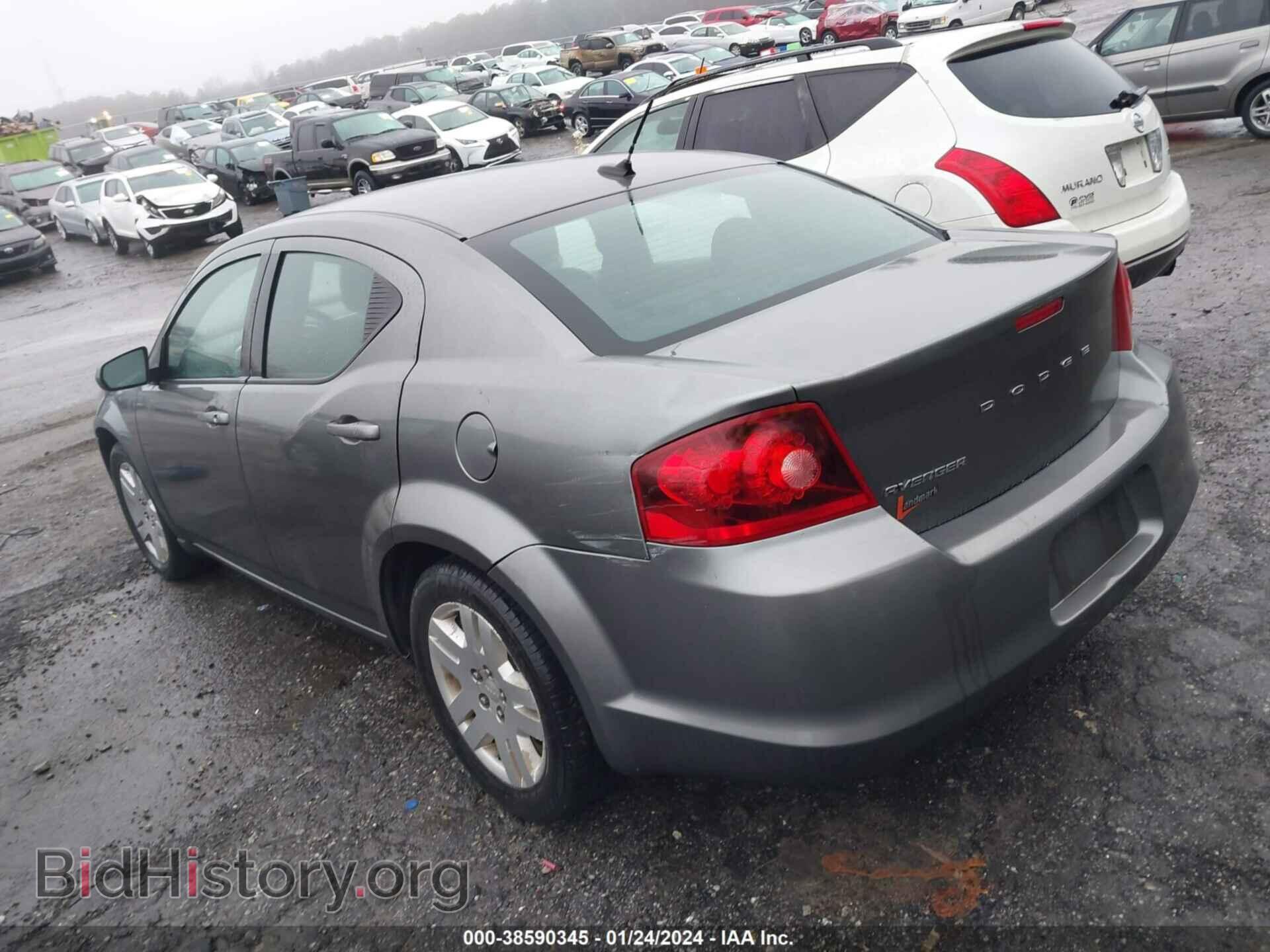 2013 DODGE AVENGER - VIN: 1C3CDZAB0DN675771 - Фото 3