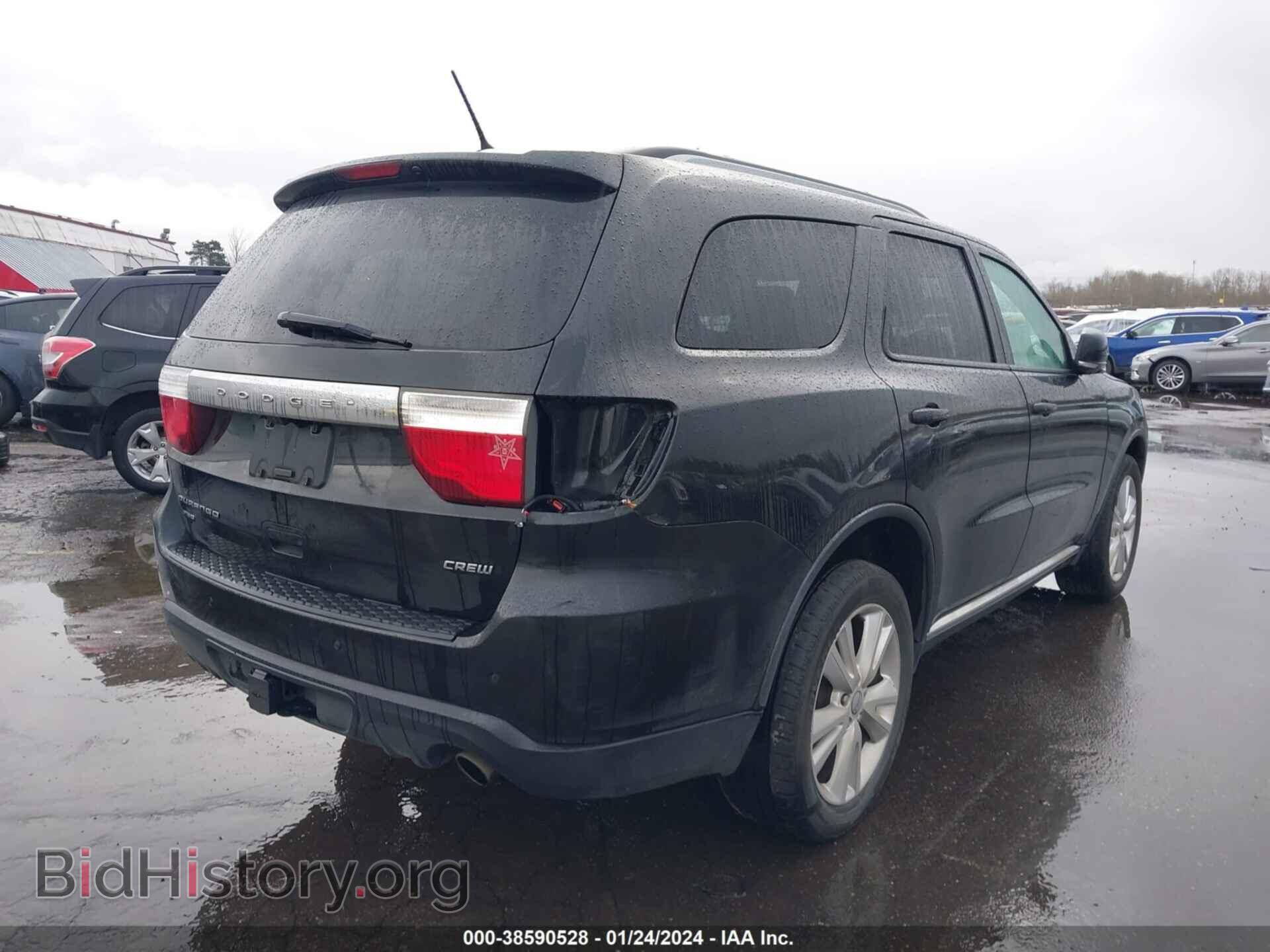 2012 DODGE DURANGO - VIN: 1C4RDJDG3CC336852 - Фото 4