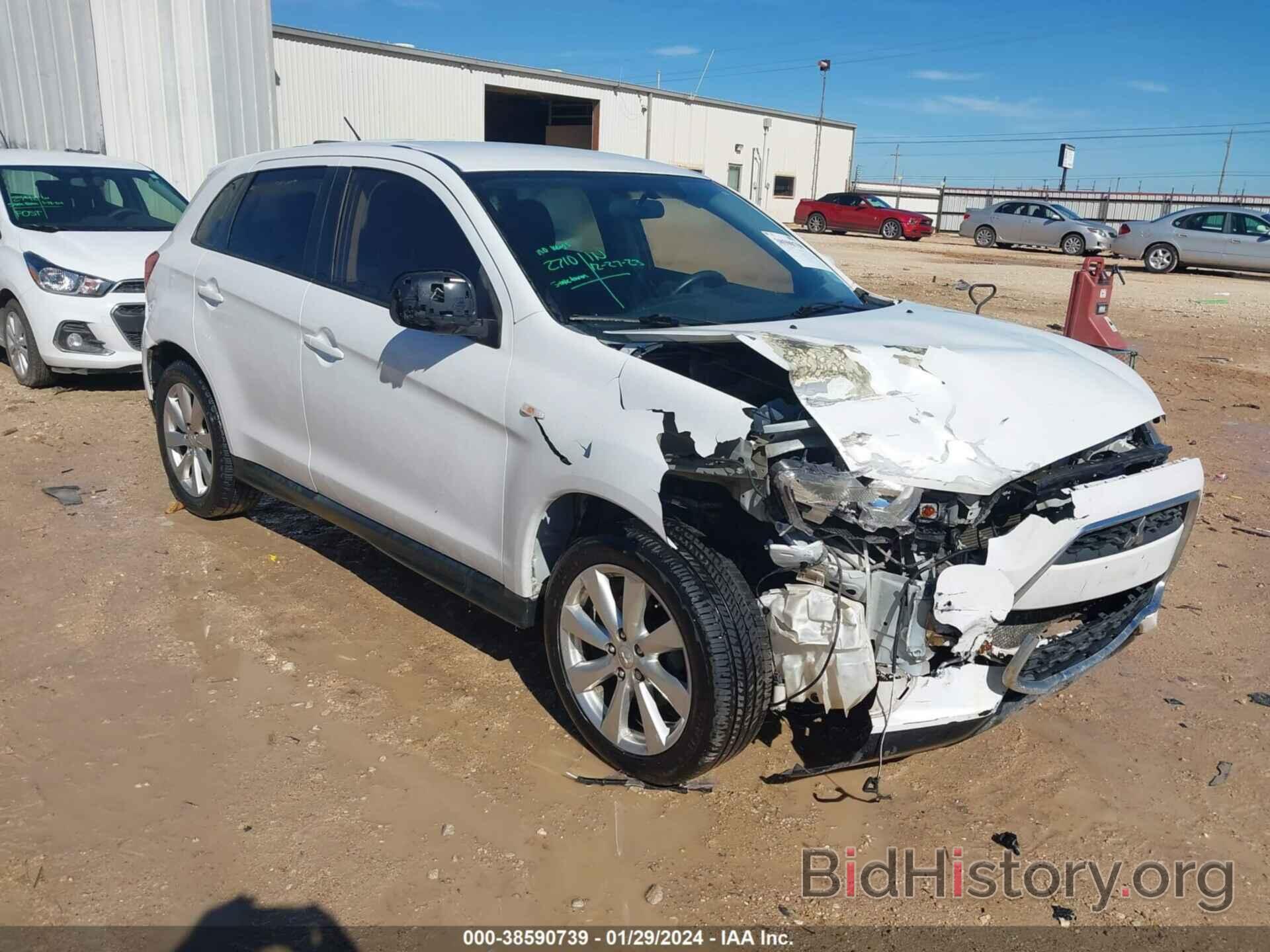 Photo 4A4AP3AU2FE005837 - MITSUBISHI OUTLANDER SPORT 2015