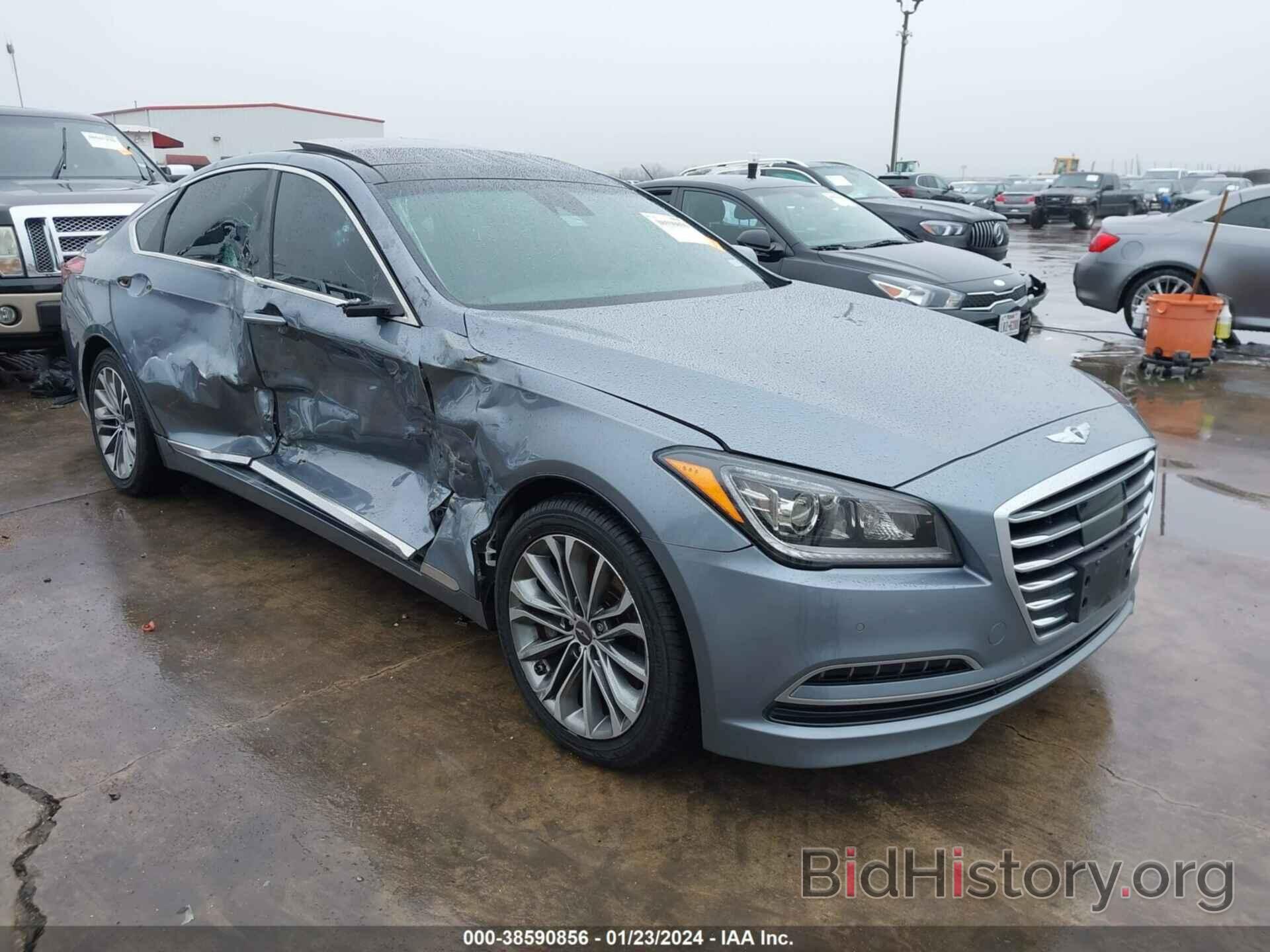 Photo KMHGN4JE8FU016820 - HYUNDAI GENESIS 2015