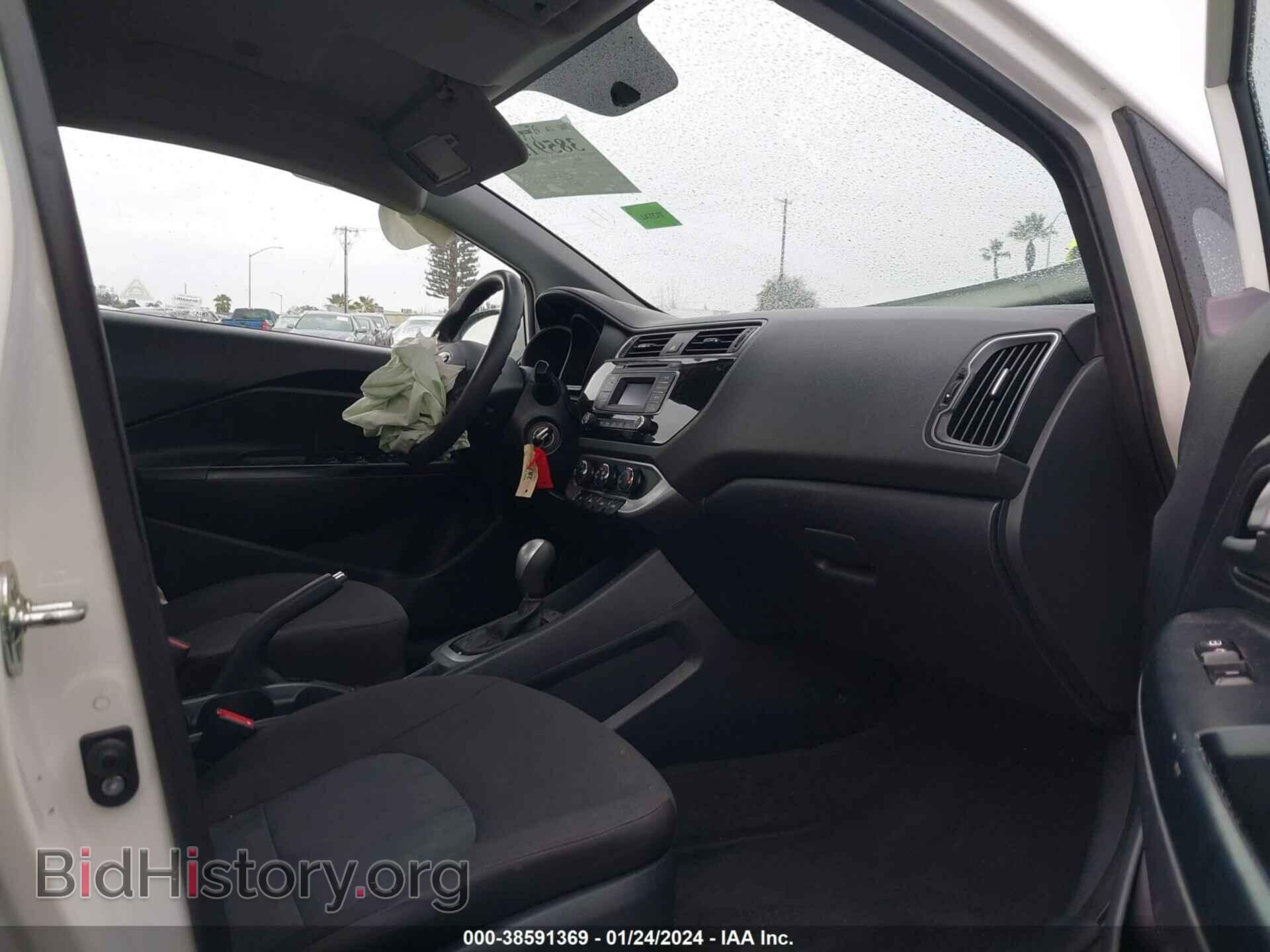 2016 KIA RIO - VIN: KNADM4A38G6613090 - Фото 5