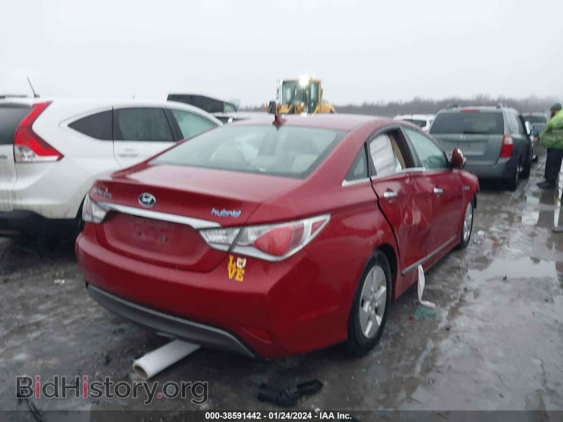 2012 HYUNDAI SONATA - VIN: KMHEC4A4XCA043308 - Фото 4