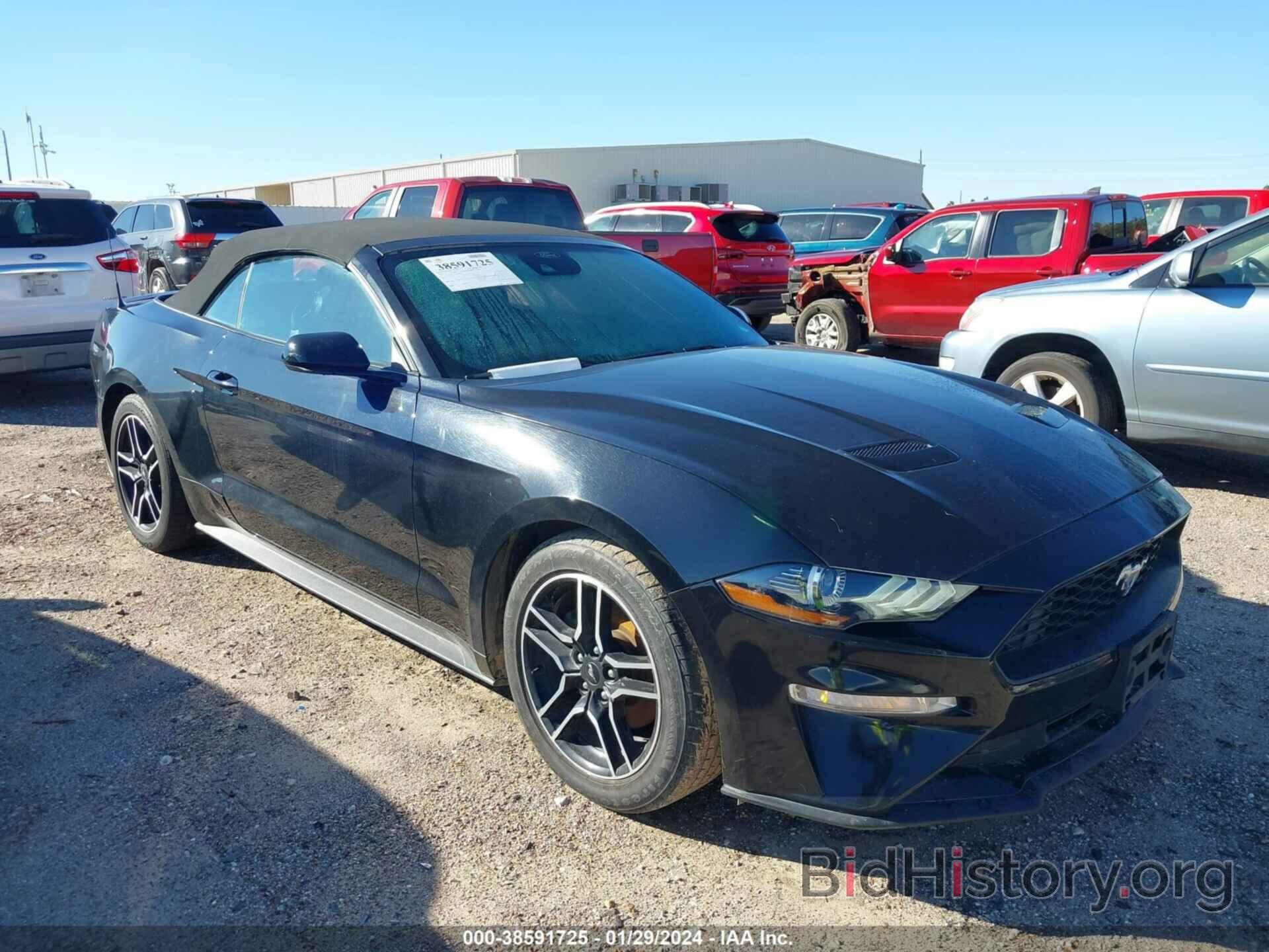 Photo 1FATP8UH7M5100568 - FORD MUSTANG 2021