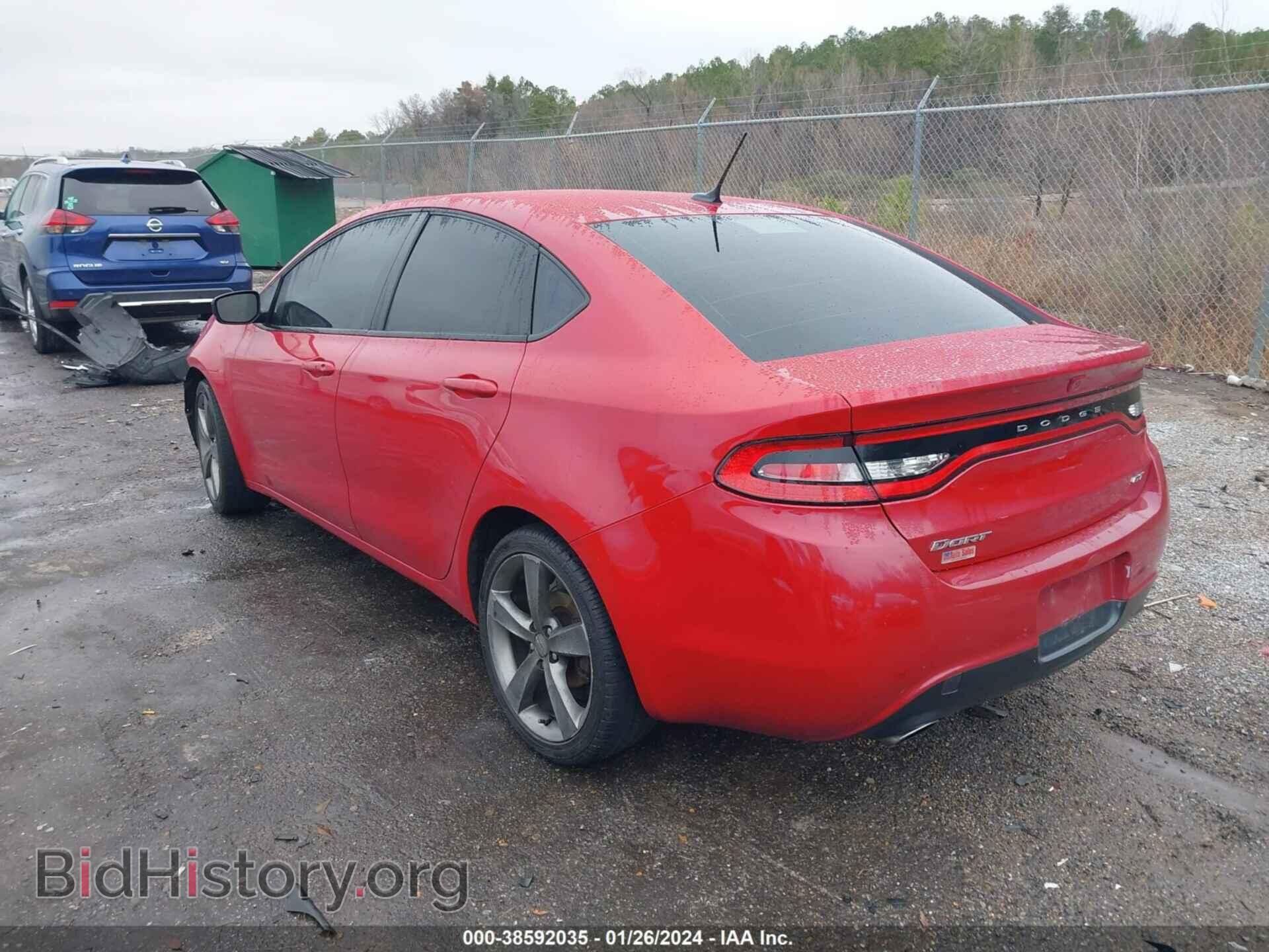 2016 DODGE DART - VIN: 1C3CDFEB2GD538933 - Фото 3