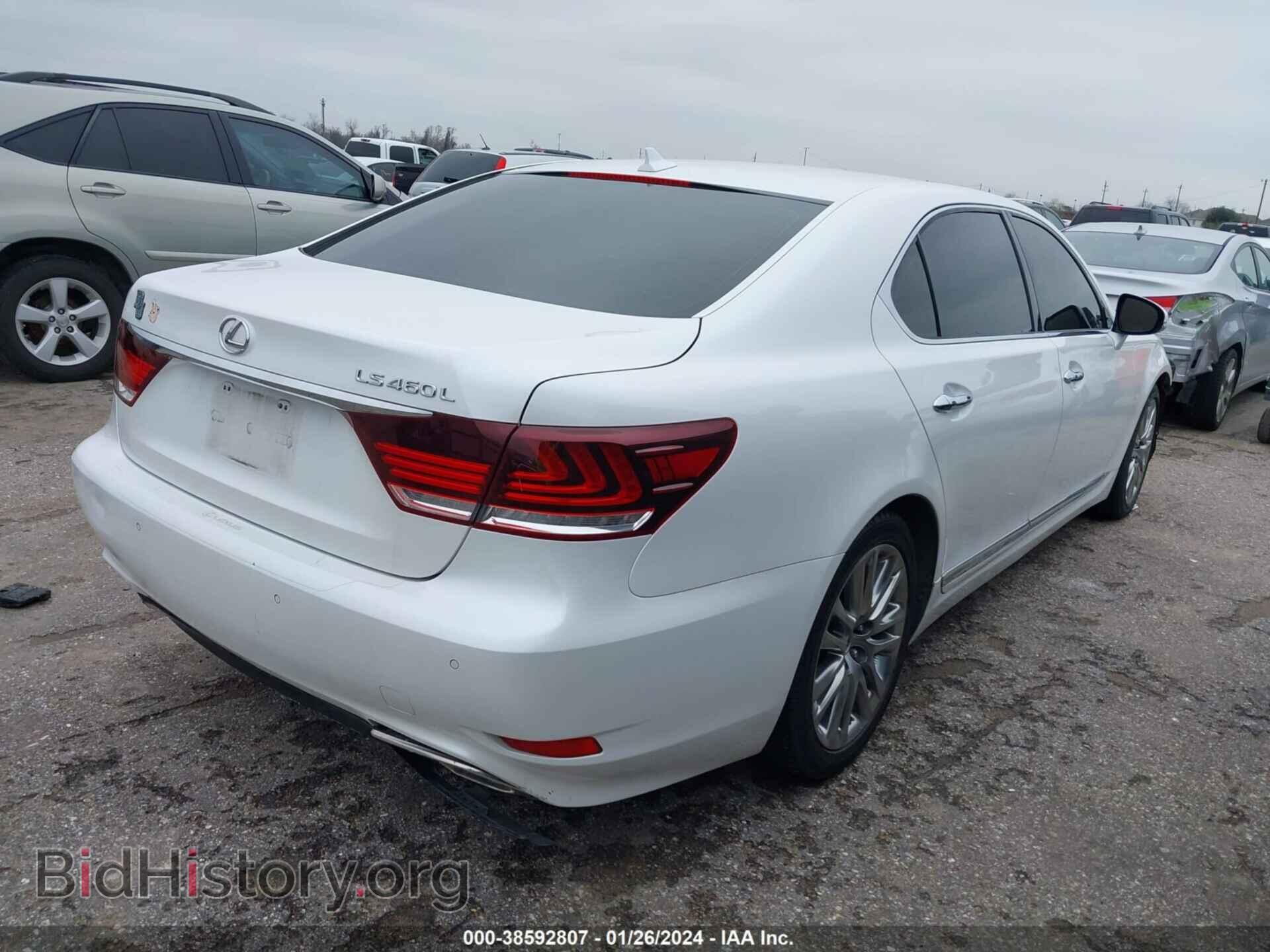 2013 LEXUS LS 460 - VIN: JTHGL1EF2D5050219 - Фото 4