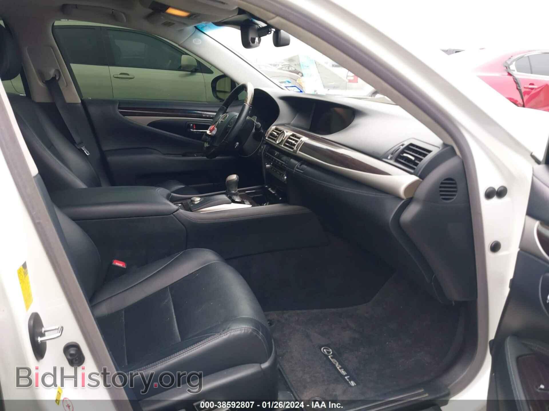 2013 LEXUS LS 460 - VIN: JTHGL1EF2D5050219 - Фото 5