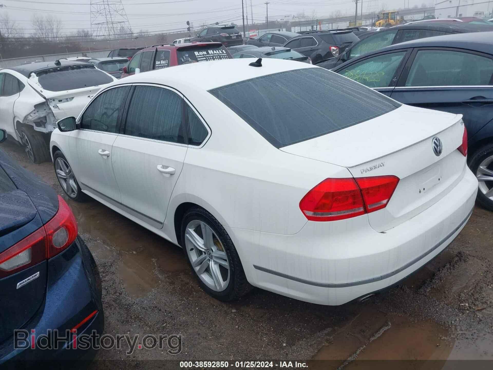 2014 VOLKSWAGEN PASSAT - VIN: 1VWCN7A36EC008543 - Фото 3