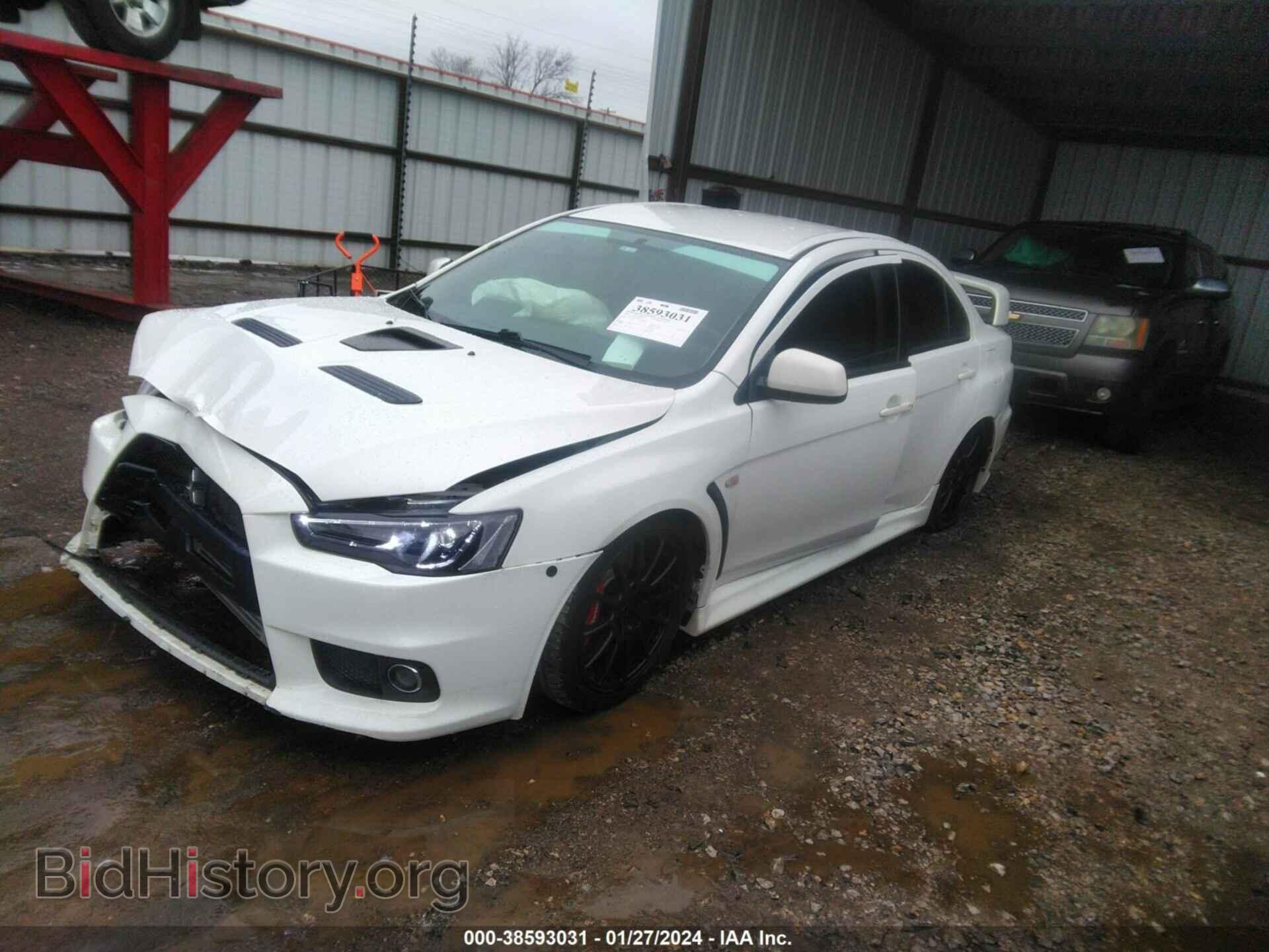 2008 MITSUBISHI LANCER EVOLUTION - VIN: JA3AW86VX8U048774 - Фото 2