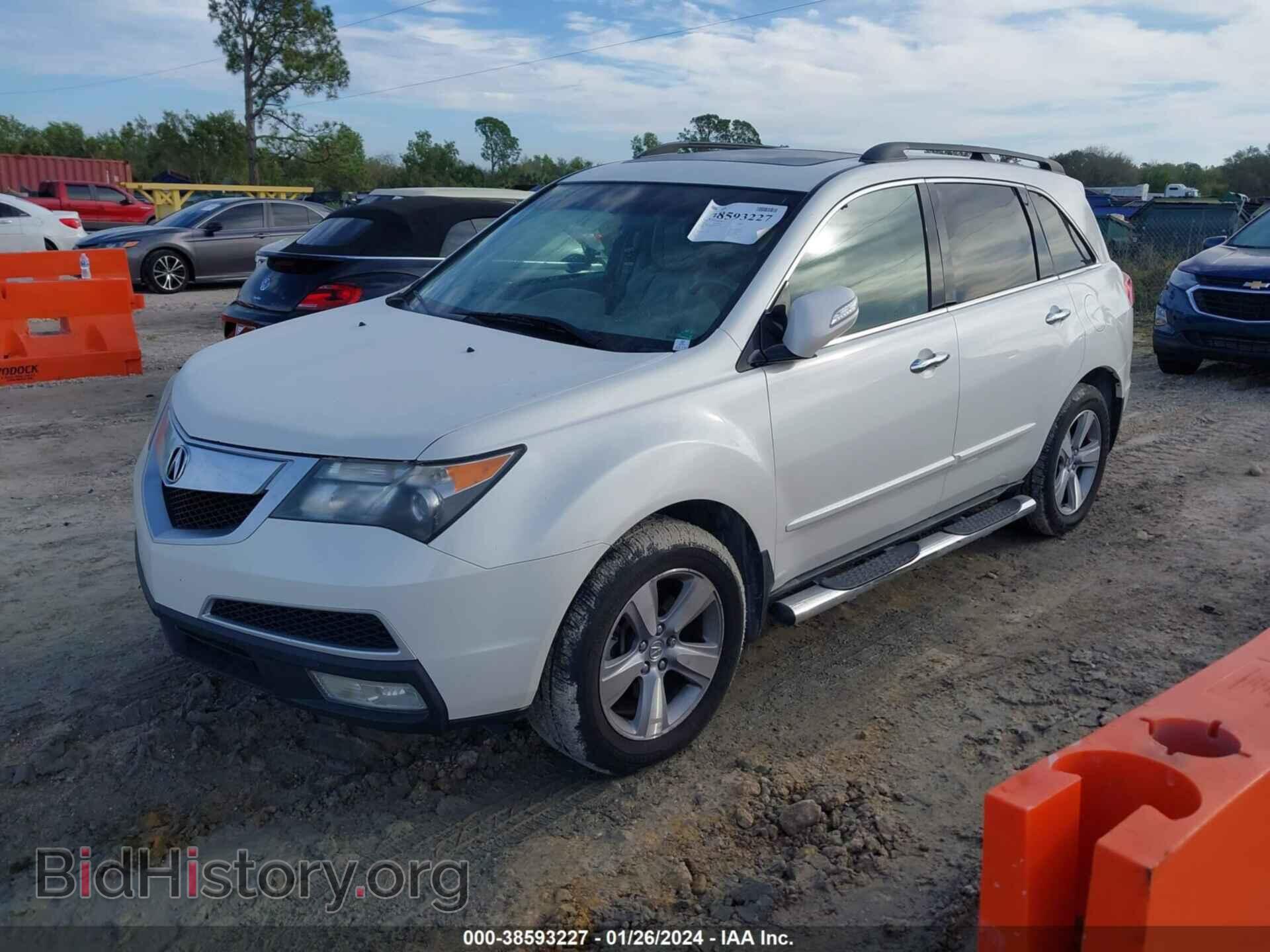 2011 ACURA MDX - VIN: 2HNYD2H60BH533714 - Фото 2