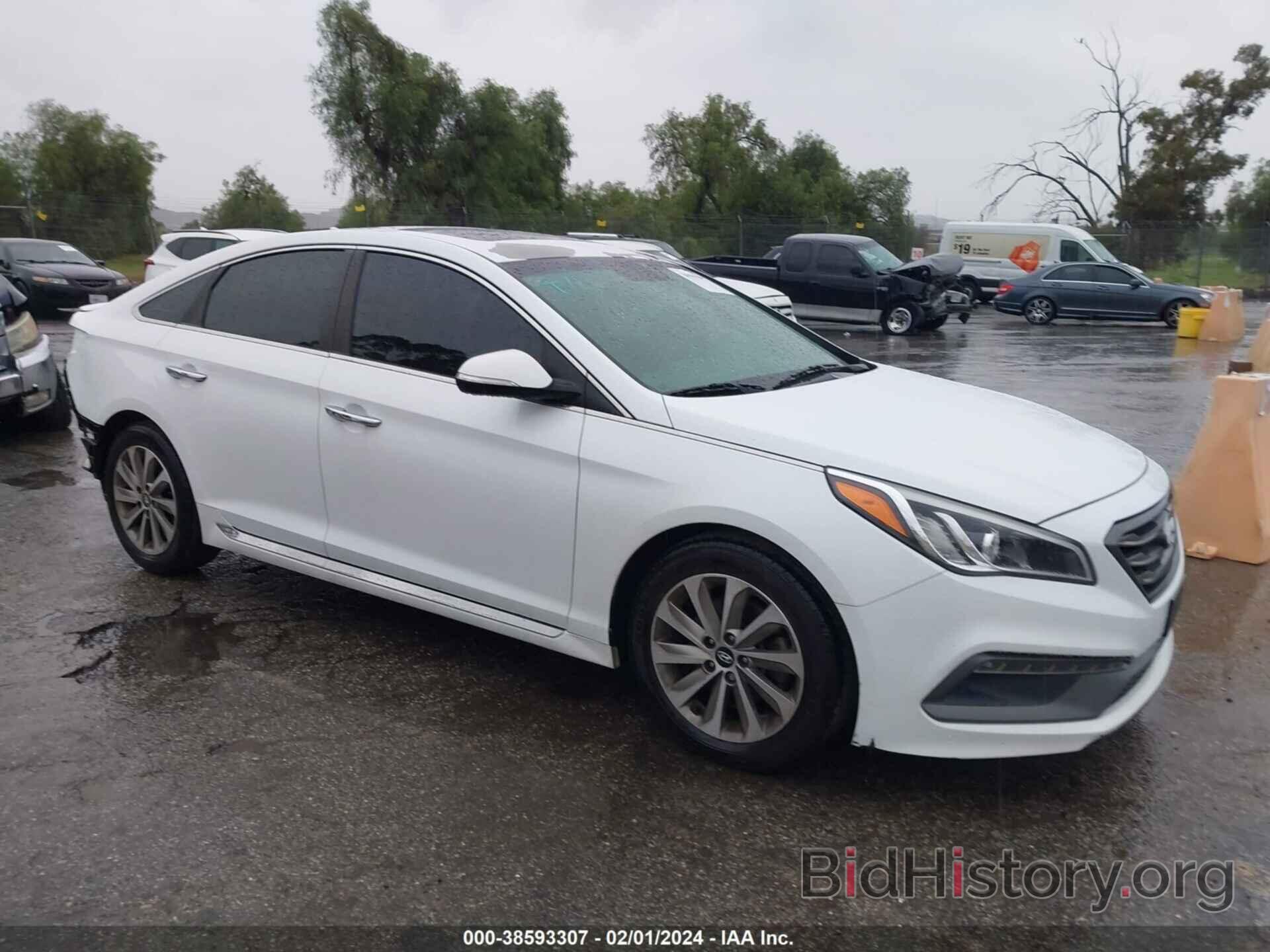 Photo 5NPE34AFXHH582226 - HYUNDAI SONATA 2017