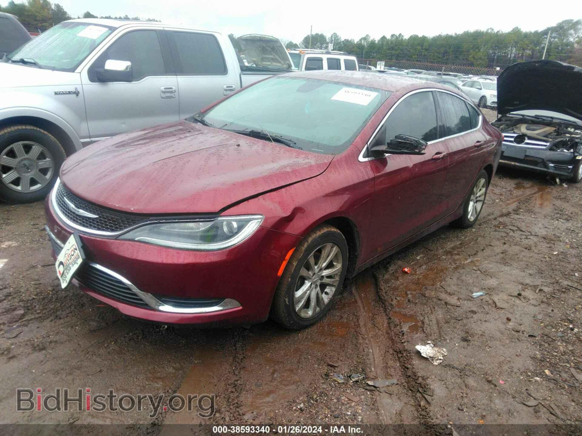 2015 CHRYSLER 200 - VIN: 1C3CCCAB1FN714211 - Фото 2