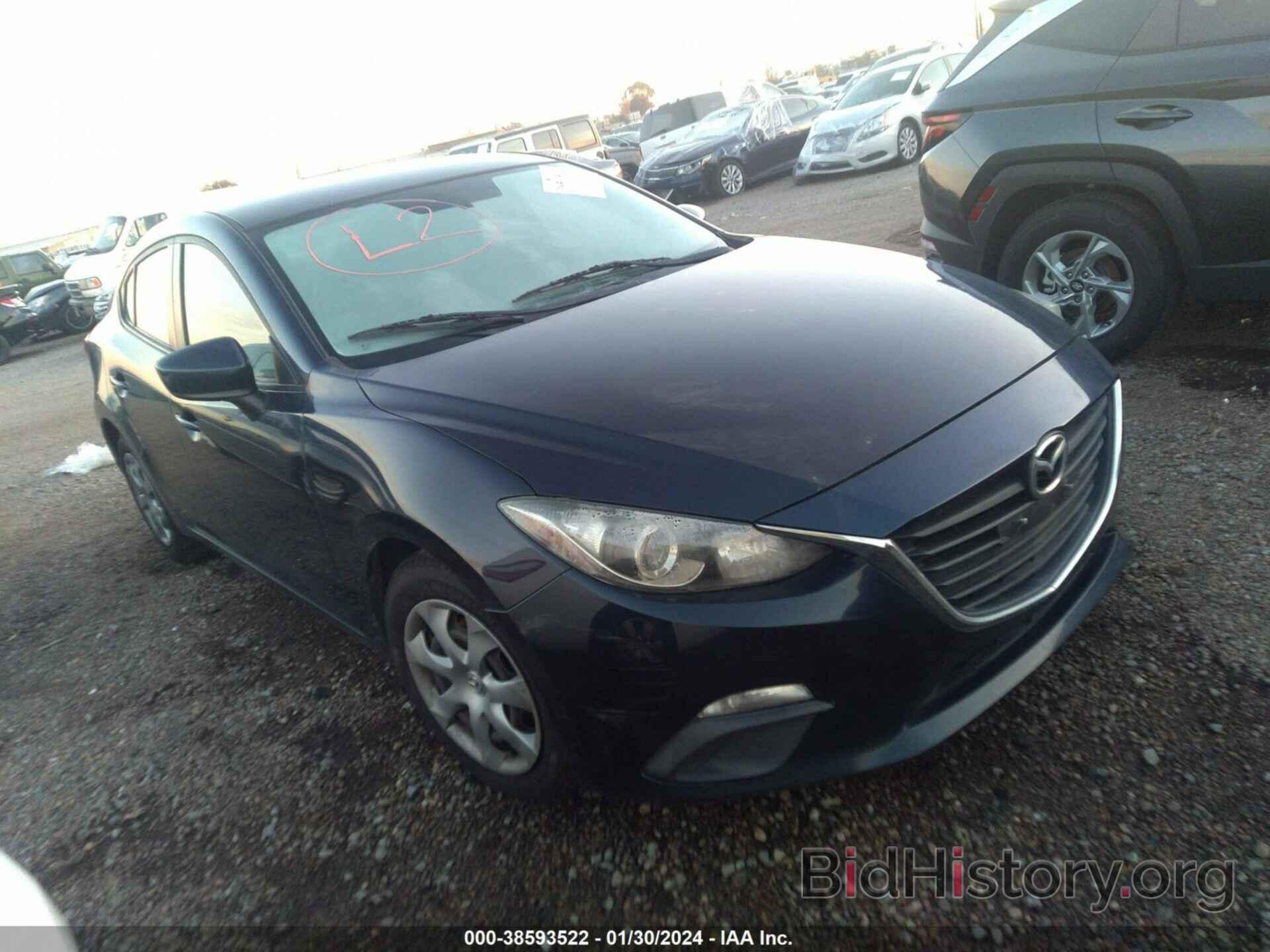 Фотография JM1BM1T72G1306262 - MAZDA MAZDA3 2016