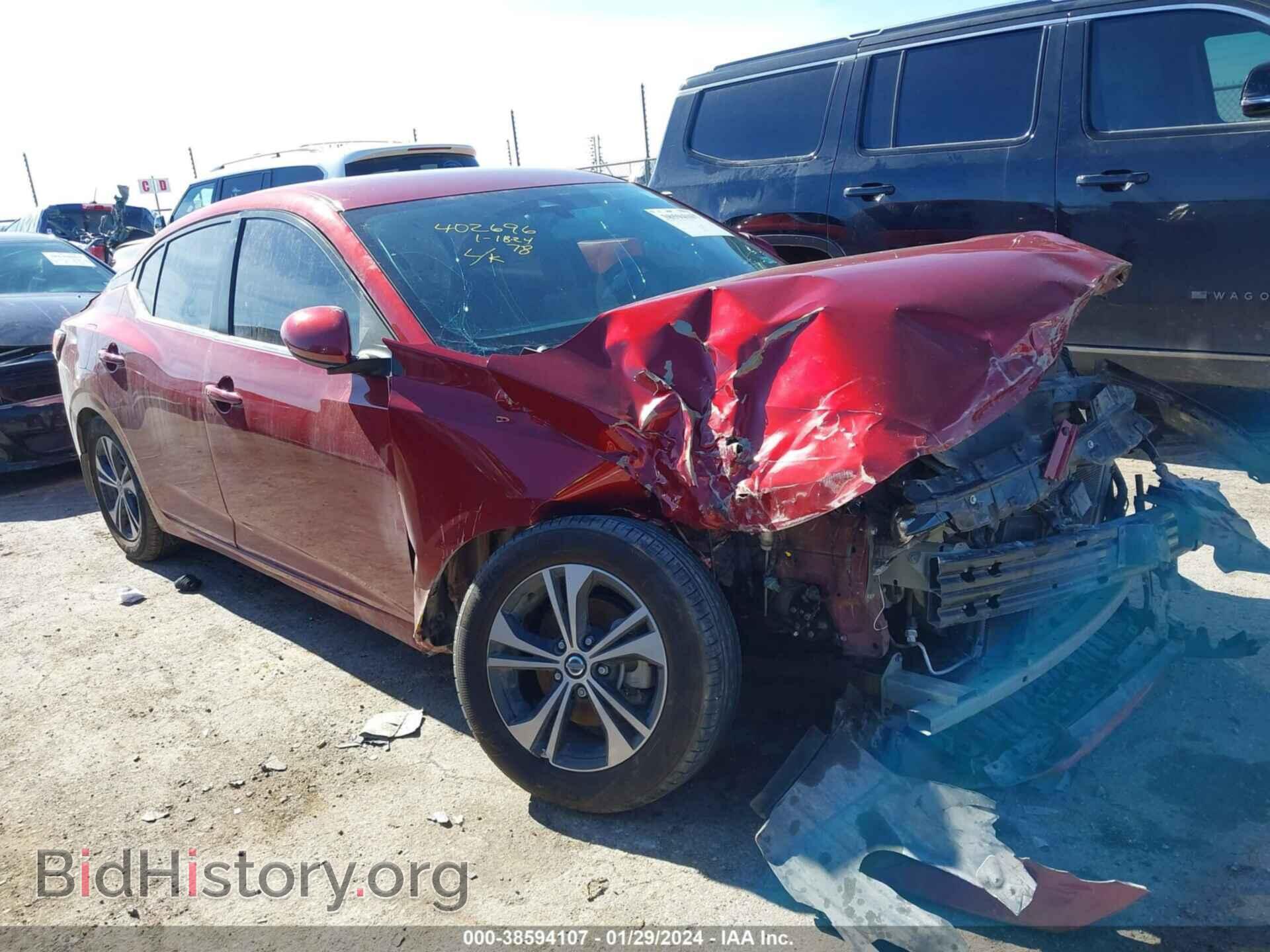 Photo 3N1AB8CV6MY201890 - NISSAN SENTRA 2021