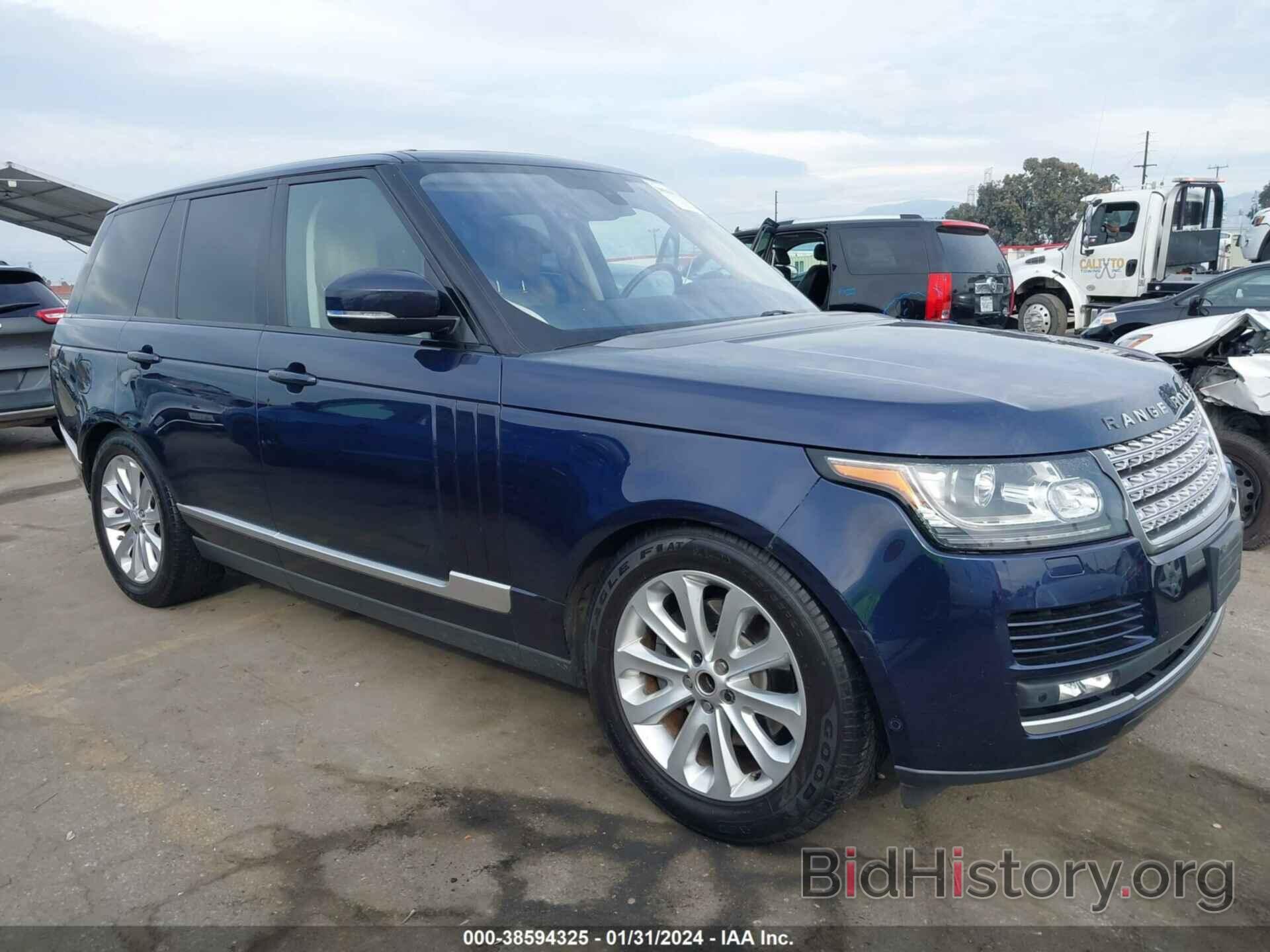 Photo SALGS2KF7GA255313 - LAND ROVER RANGE ROVER 2016