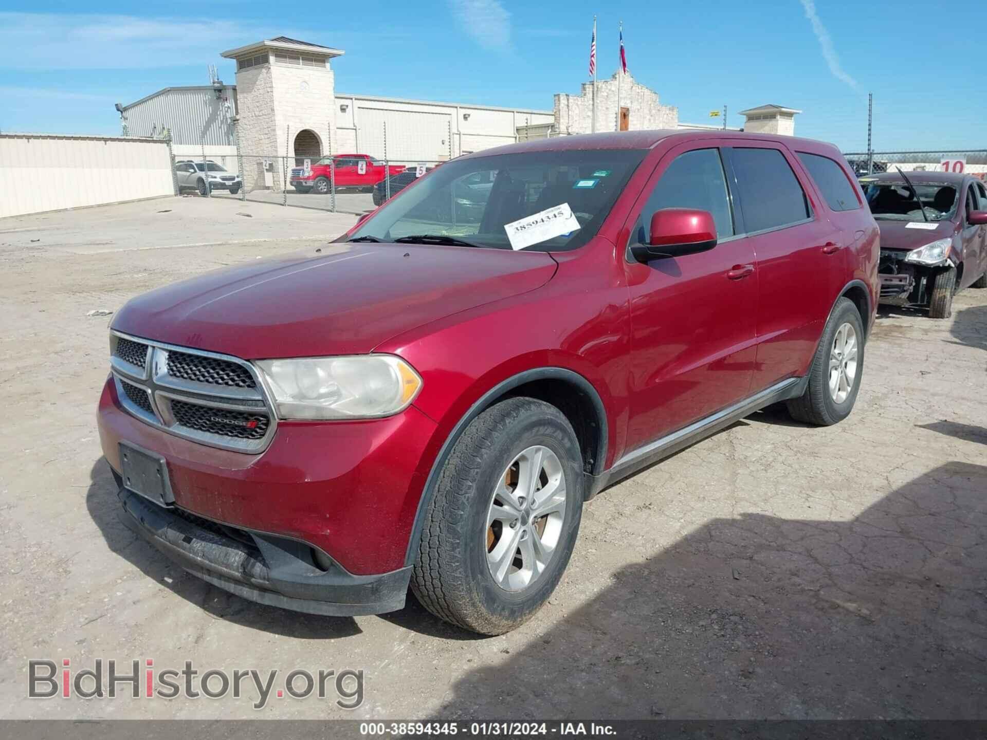 2013 DODGE DURANGO - VIN: 1C4RDHAG7DC596475 - Фото 2