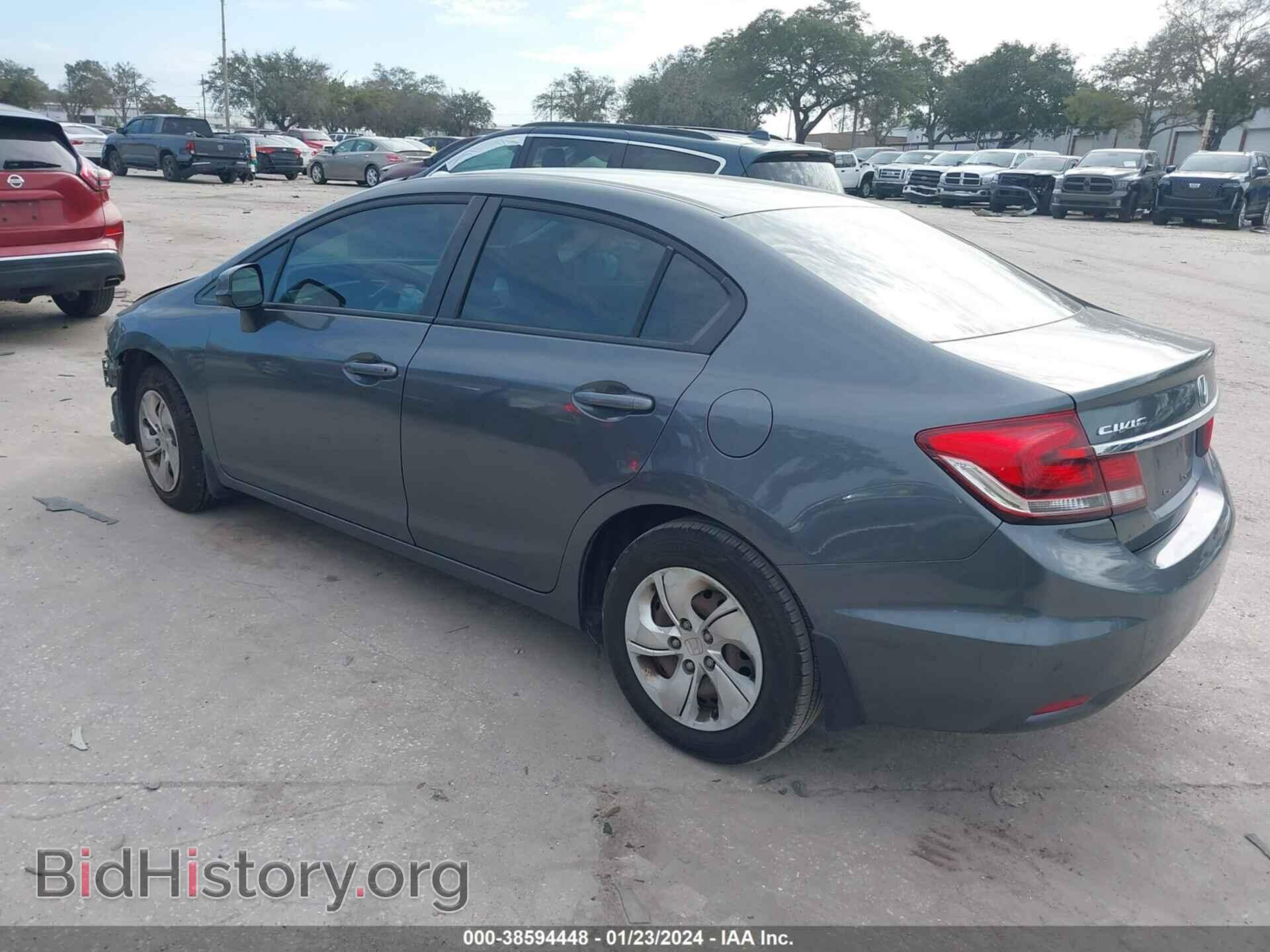 2013 HONDA CIVIC - VIN: 19XFB2F55DE200209 - Фото 3