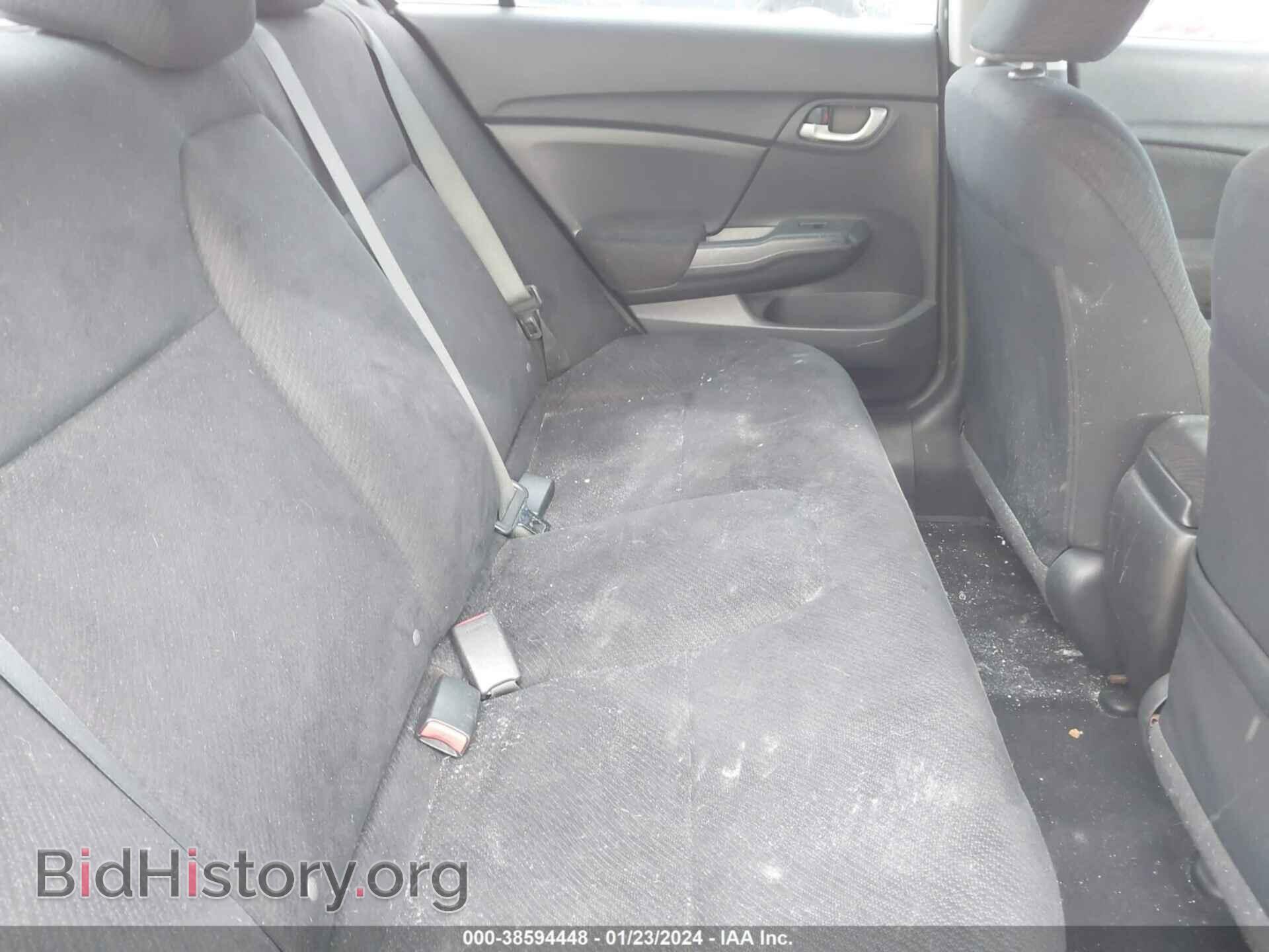 2013 HONDA CIVIC - VIN: 19XFB2F55DE200209 - Фото 8