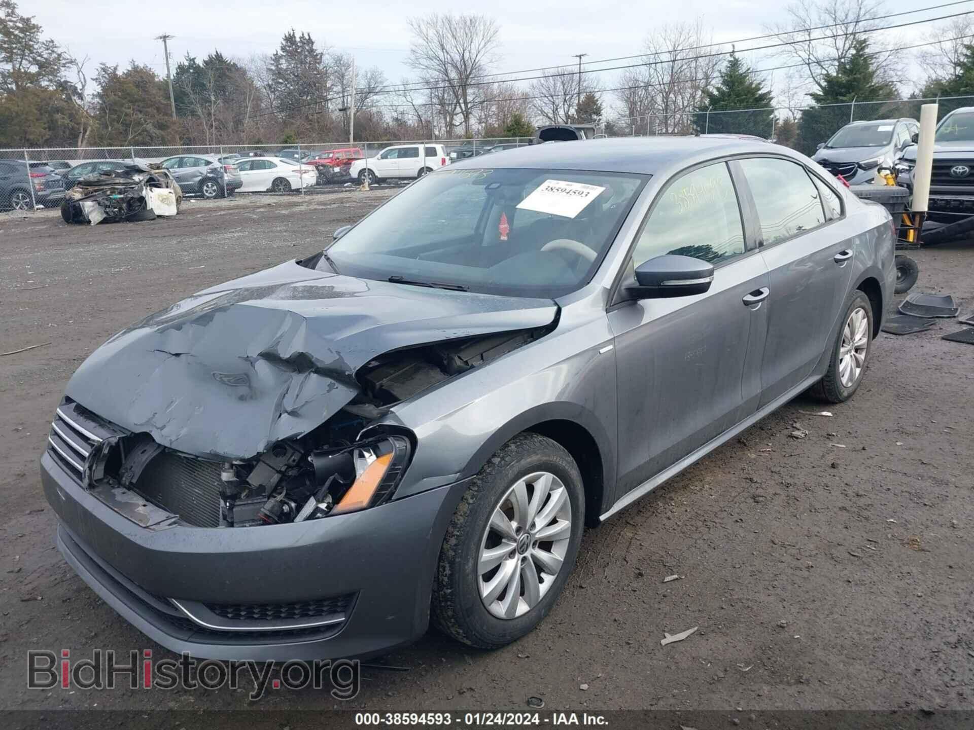 2015 VOLKSWAGEN PASSAT - VIN: 1VWAT7A33FC005355 - Фото 2