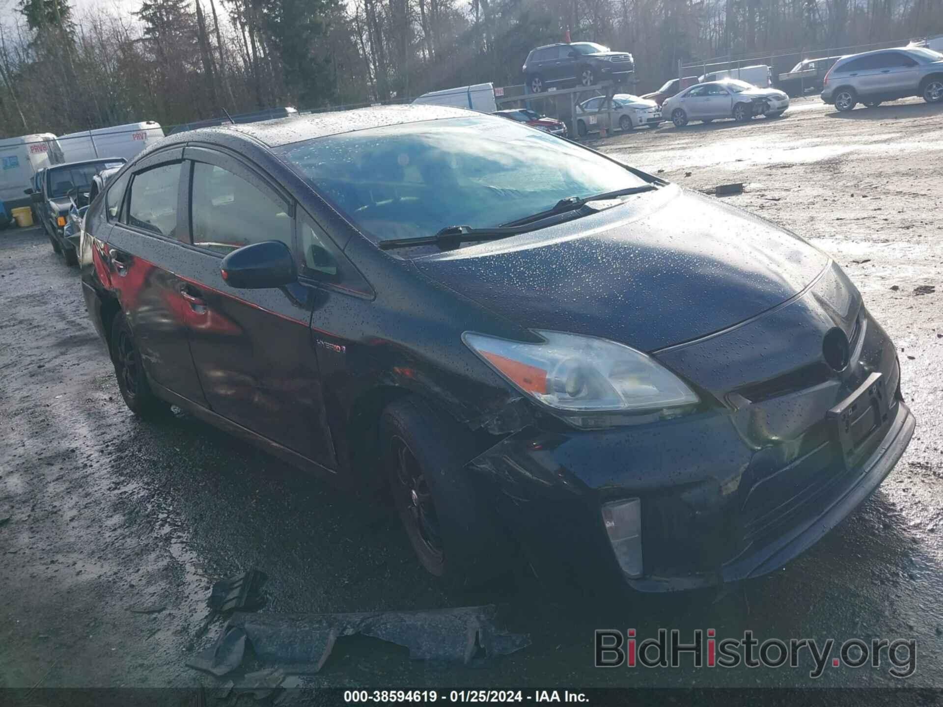 Photo JTDKN3DU3C5427138 - TOYOTA PRIUS 2012