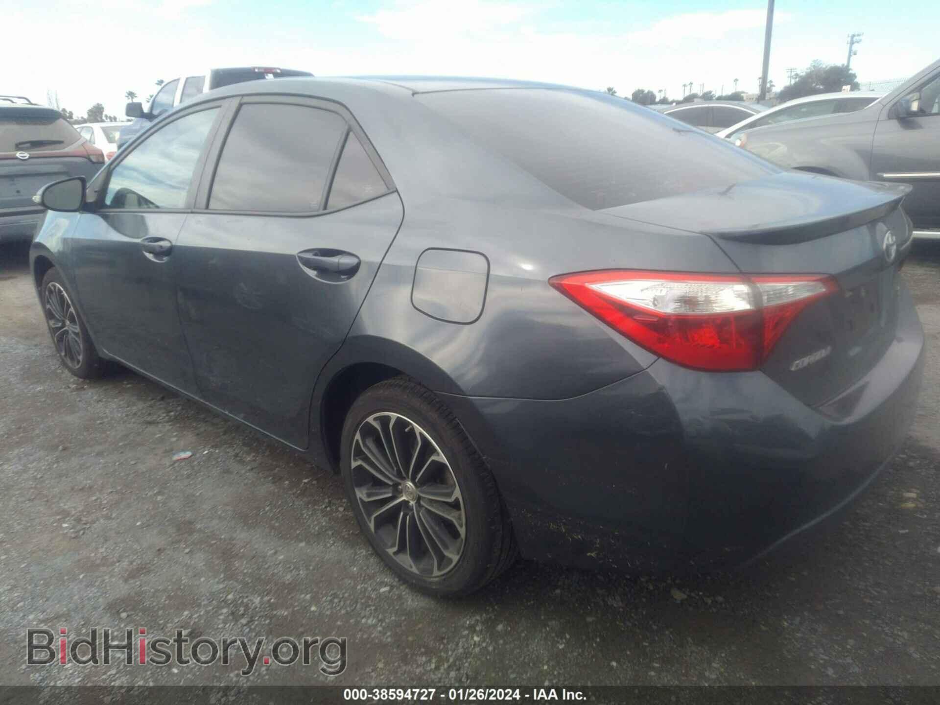 2015 TOYOTA COROLLA - VIN: 5YFBURHE2FP249836 - Фото 3