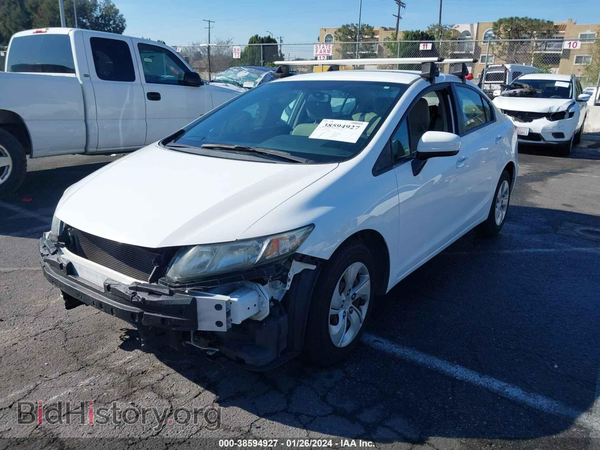 2015 HONDA CIVIC - VIN: 19XFB2F55FE210953 - Фото 2