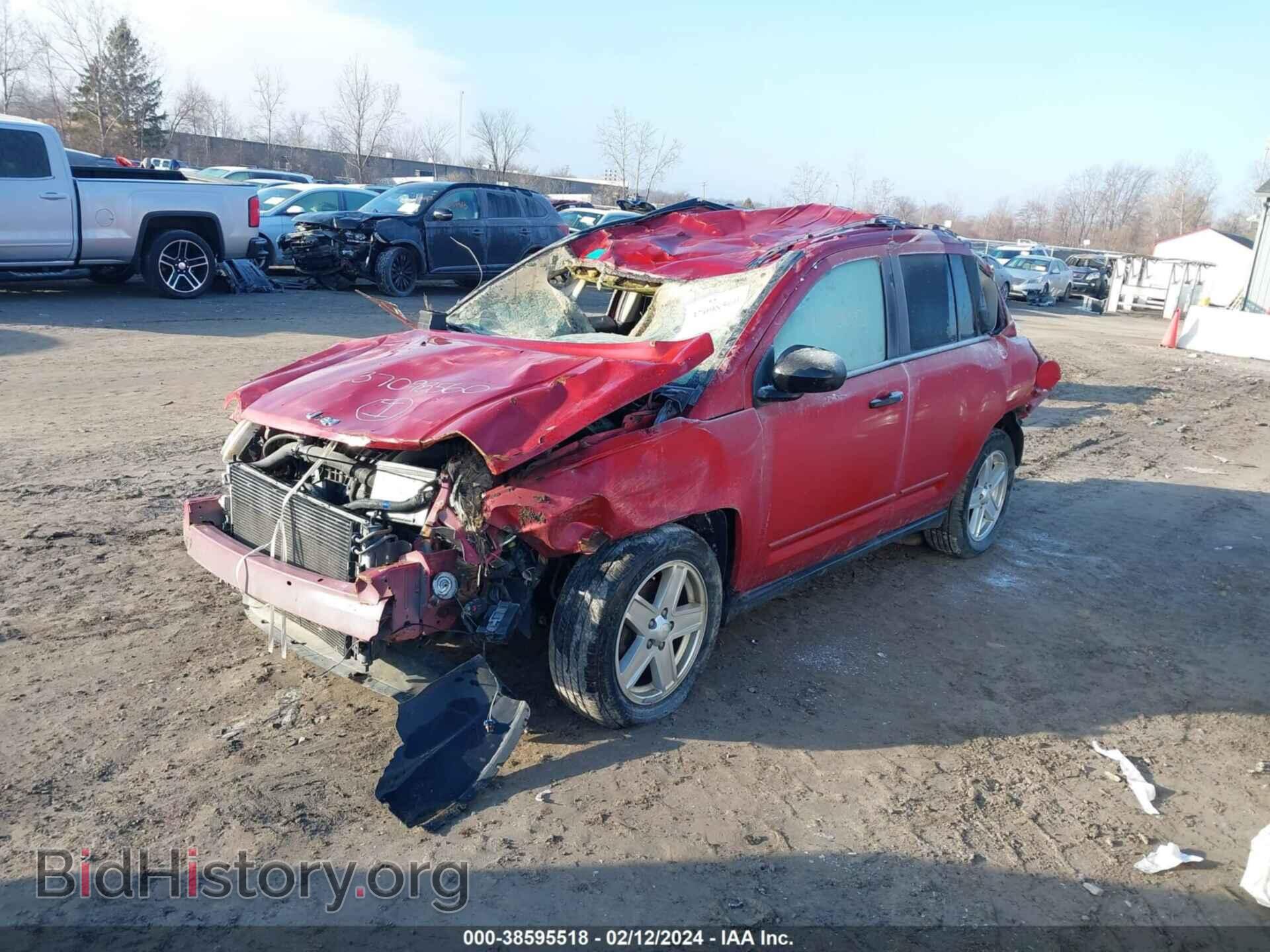 2008 JEEP COMPASS - VIN: 1J8FT47W58D773532 - Фото 2