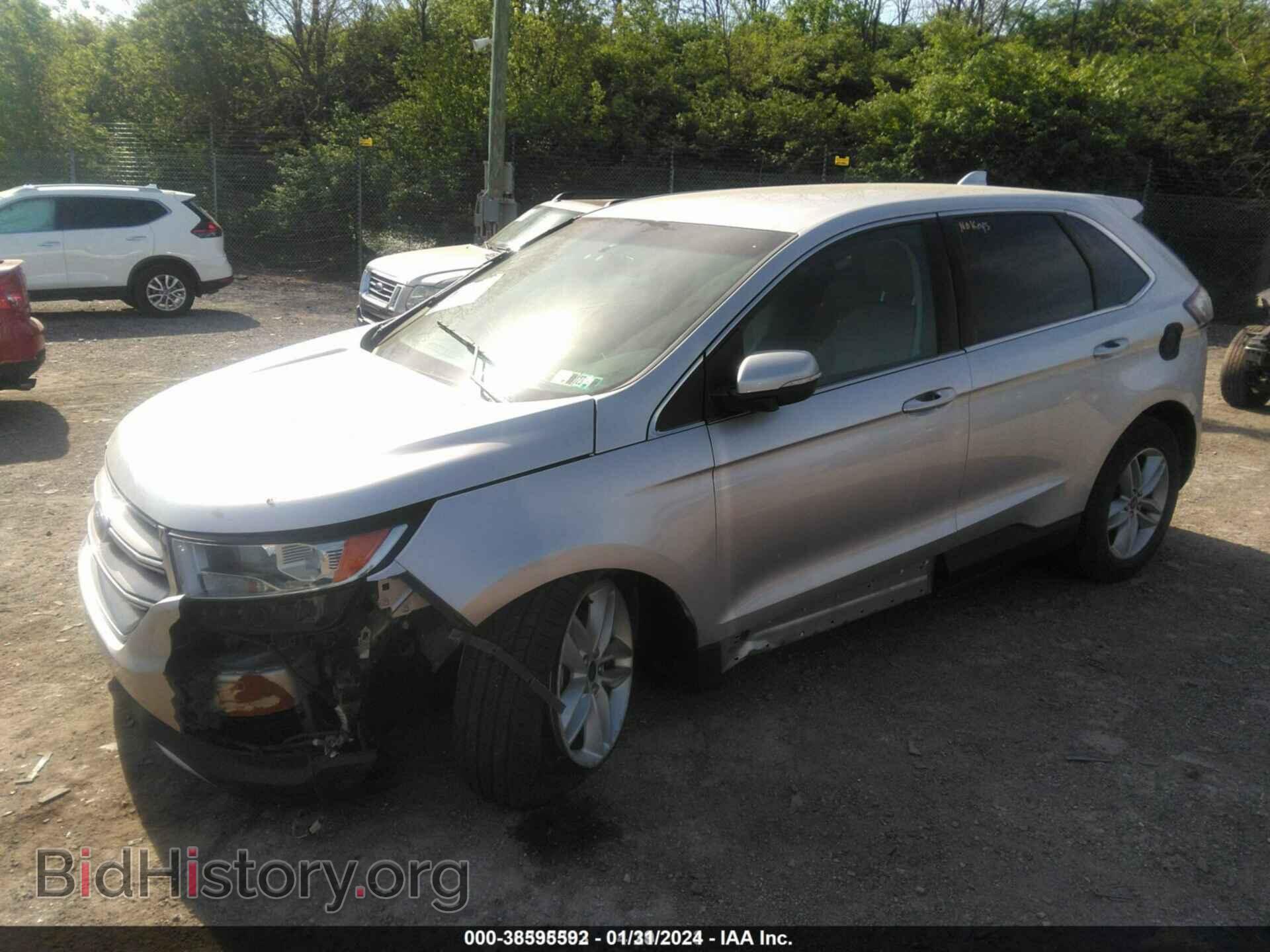 2015 FORD EDGE - VIN: 2FMTK4J8XFBC27346 - Фото 2