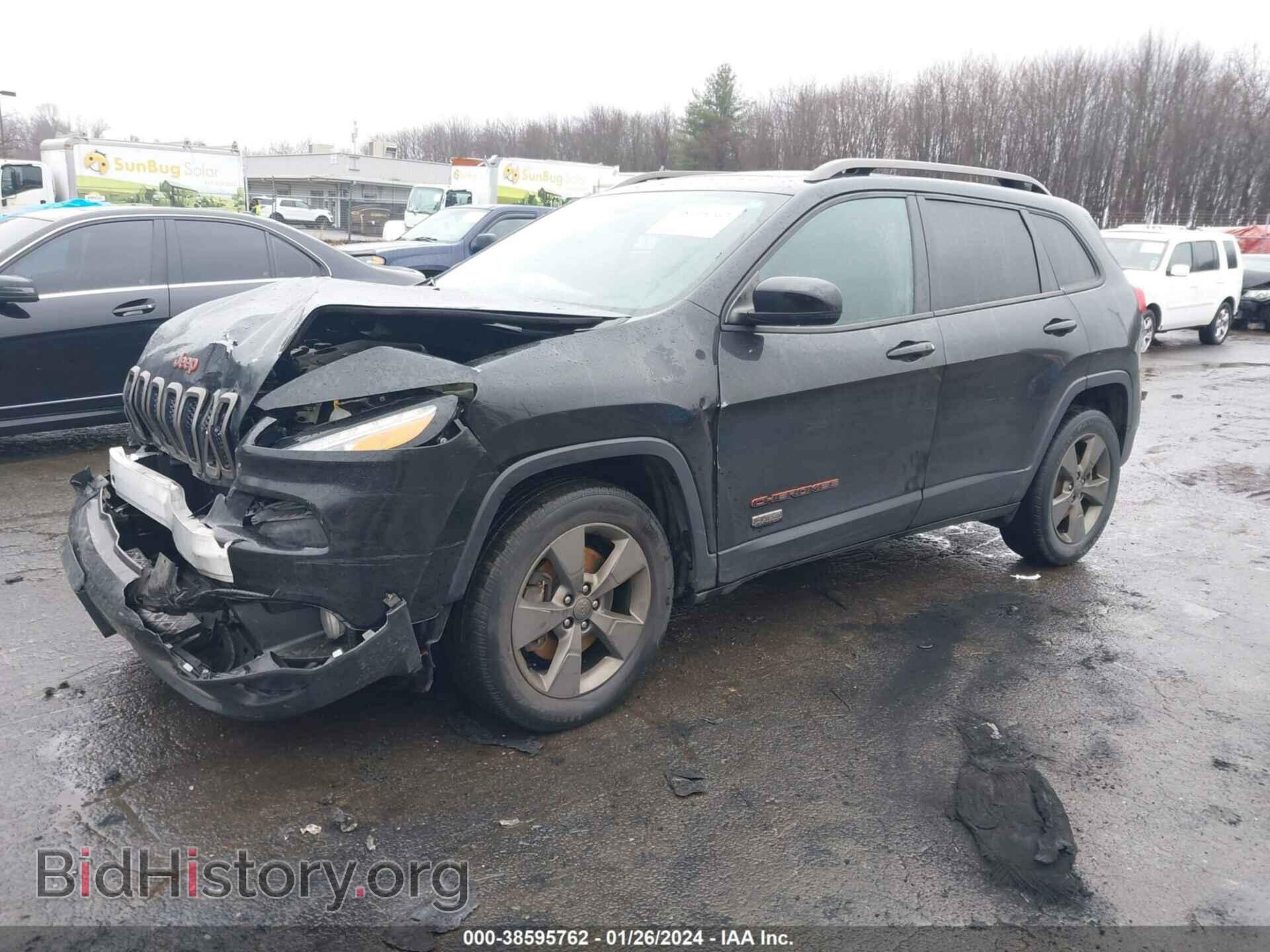 2016 JEEP CHEROKEE - VIN: 1C4PJMCB2GW309184 - Фото 2