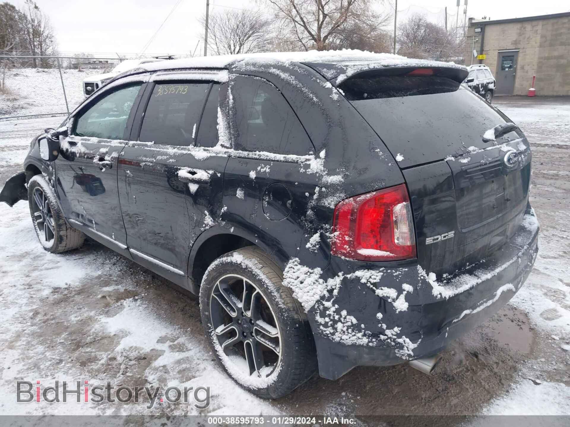 2014 FORD EDGE - VIN: 2FMDK4JC3EBA00121 - Фото 3