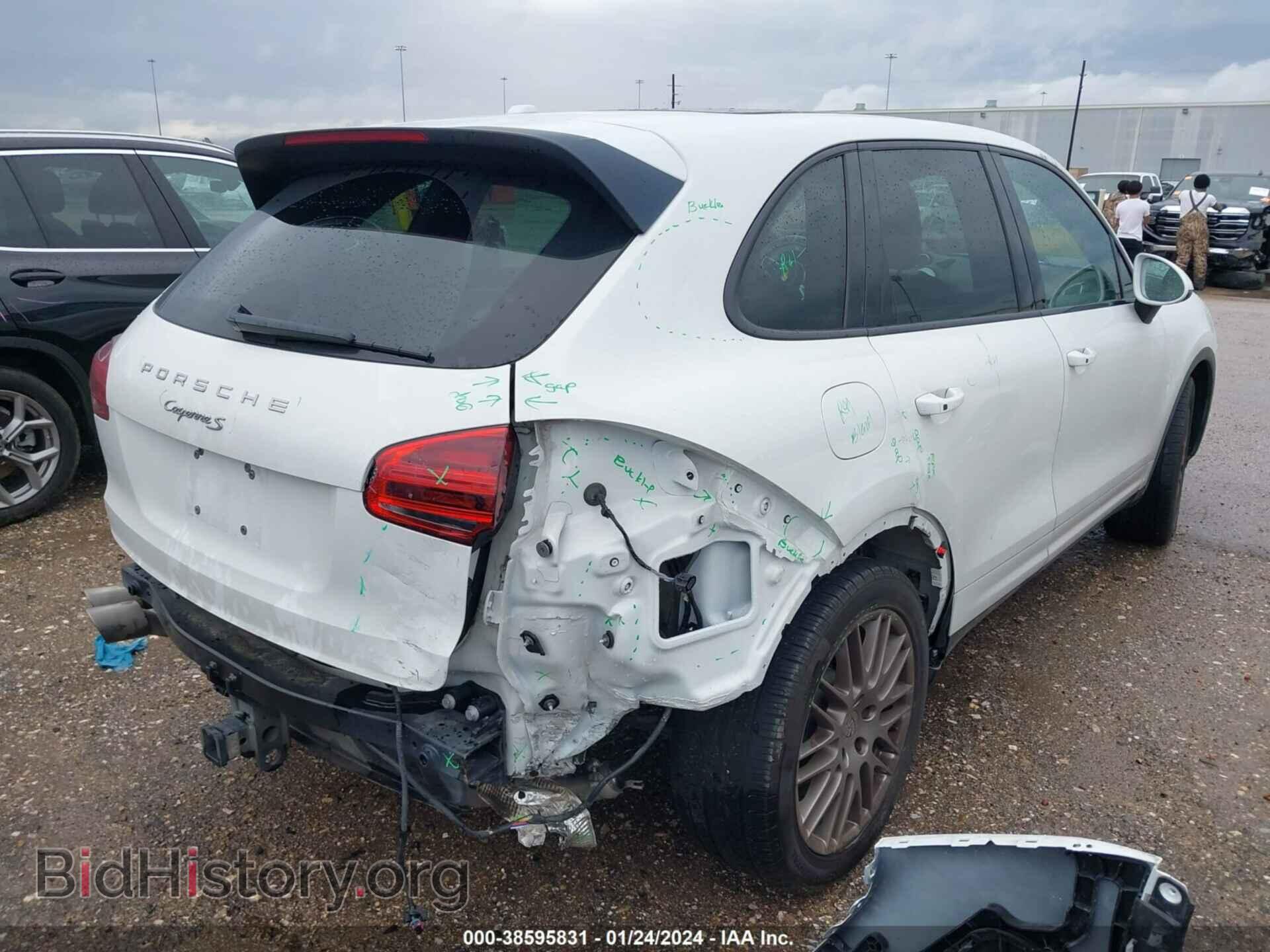 2017 PORSCHE CAYENNE - VIN: WP1AB2A20HLA50805 - Фото 4
