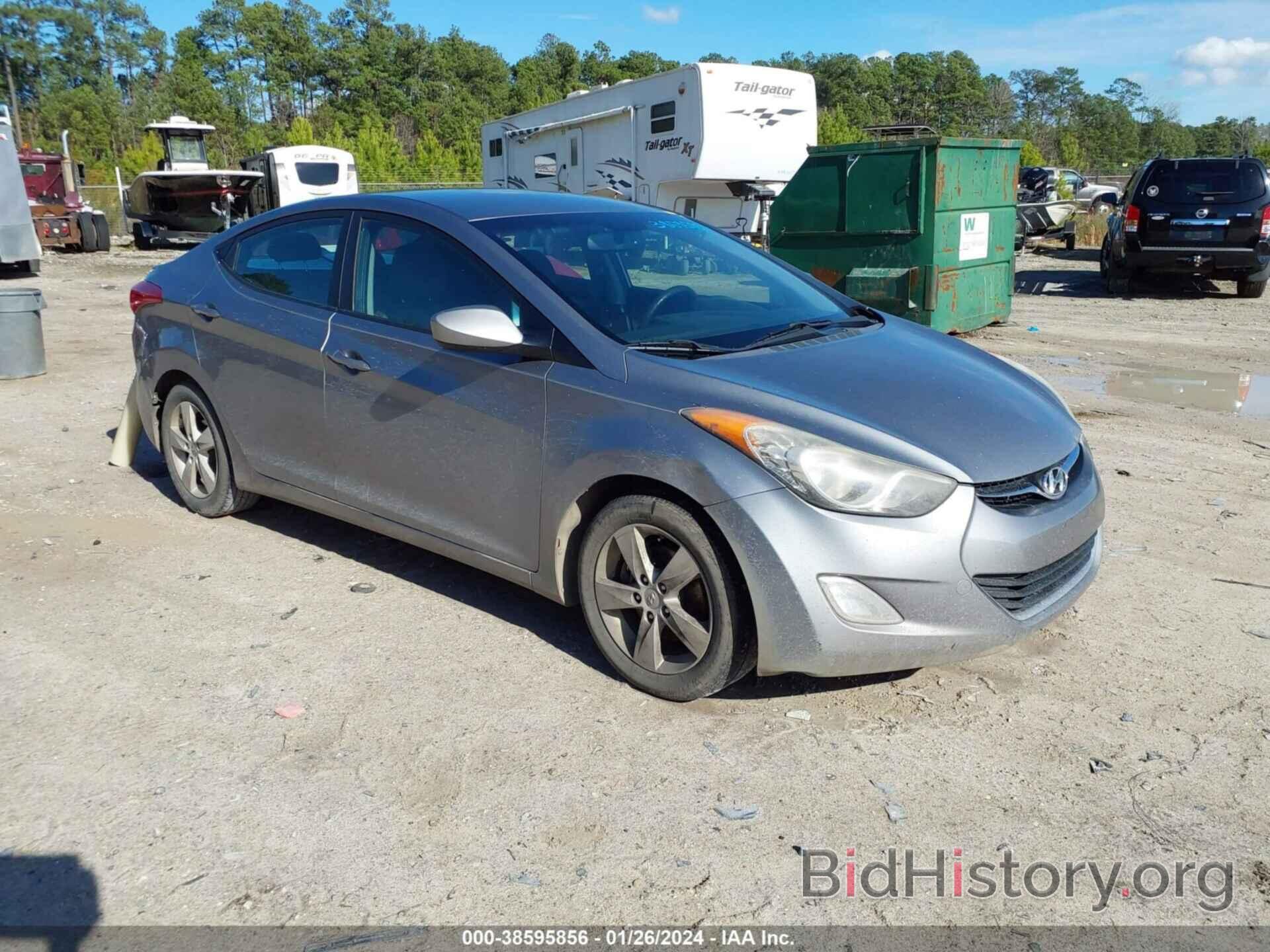 Photo KMHDH4AE0CU185400 - HYUNDAI ELANTRA 2012