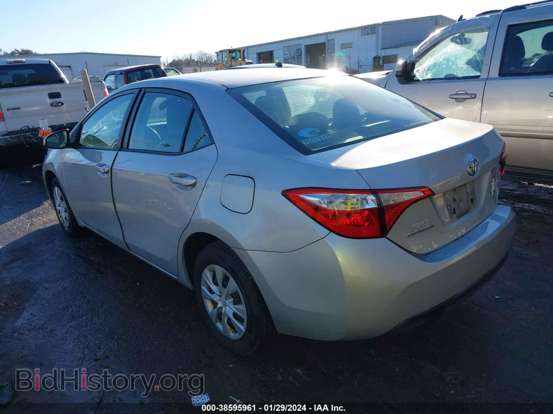 2015 TOYOTA COROLLA - VIN: 2T1BURHE8FC309411 - Фото 3