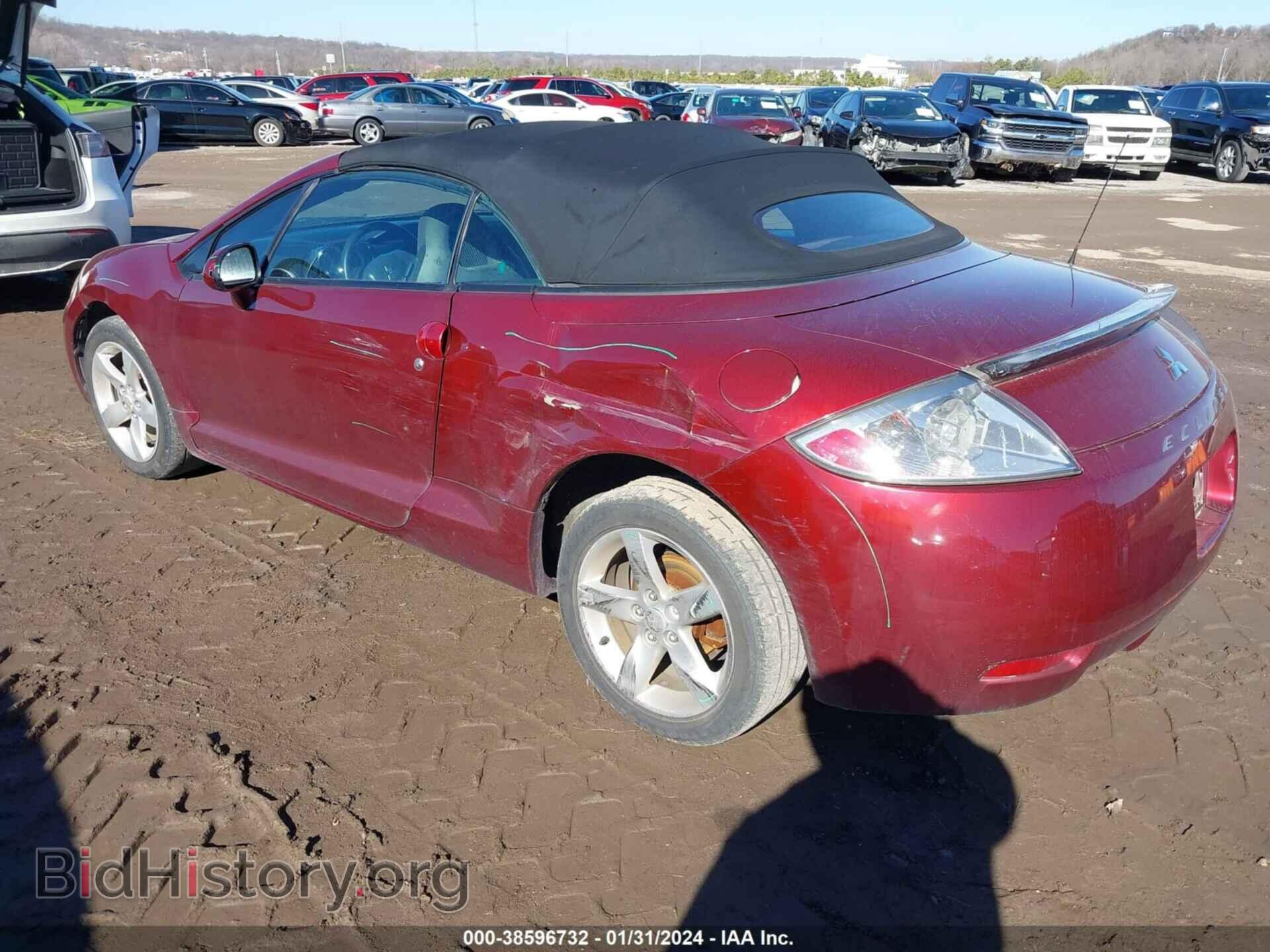 2007 MITSUBISHI ECLIPSE SPYDER - VIN: 4A3AL25F27E072350 - Фото 3