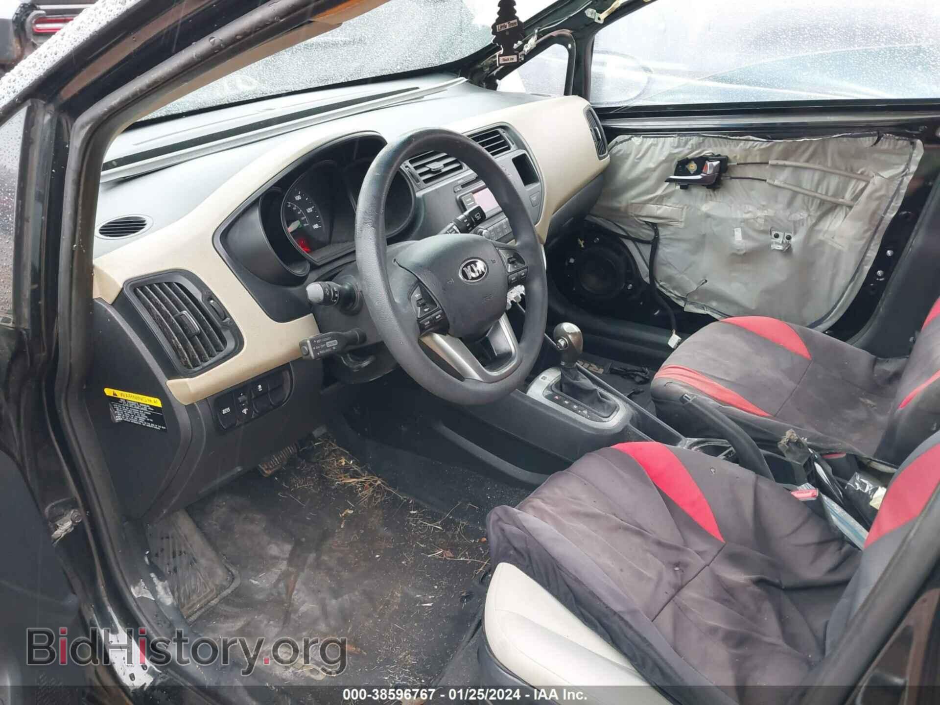 2013 KIA RIO - VIN: KNADM5A34D6151712 - Фото 5