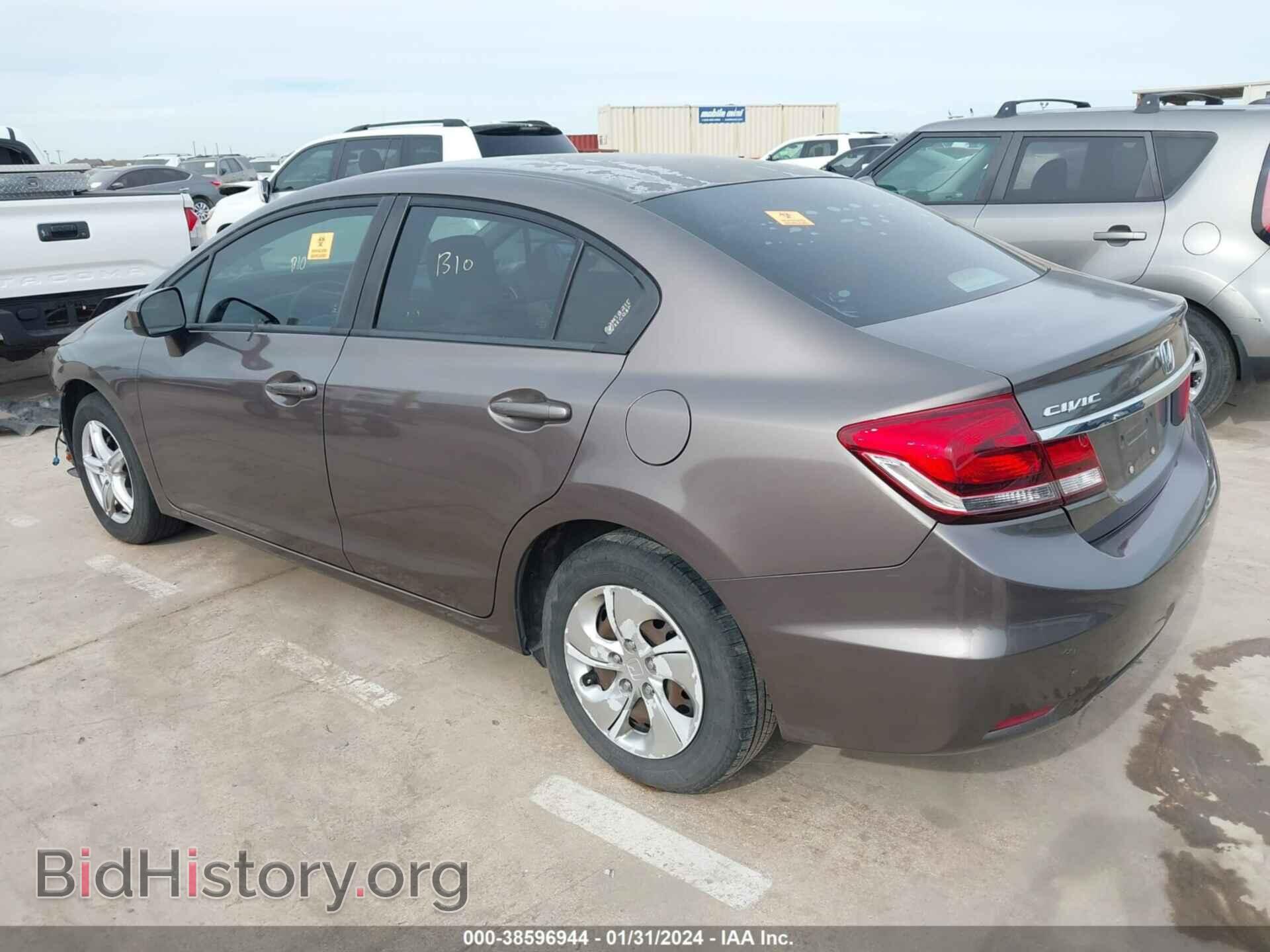 2014 HONDA CIVIC - VIN: 2HGFB2F54EH515655 - Фото 3