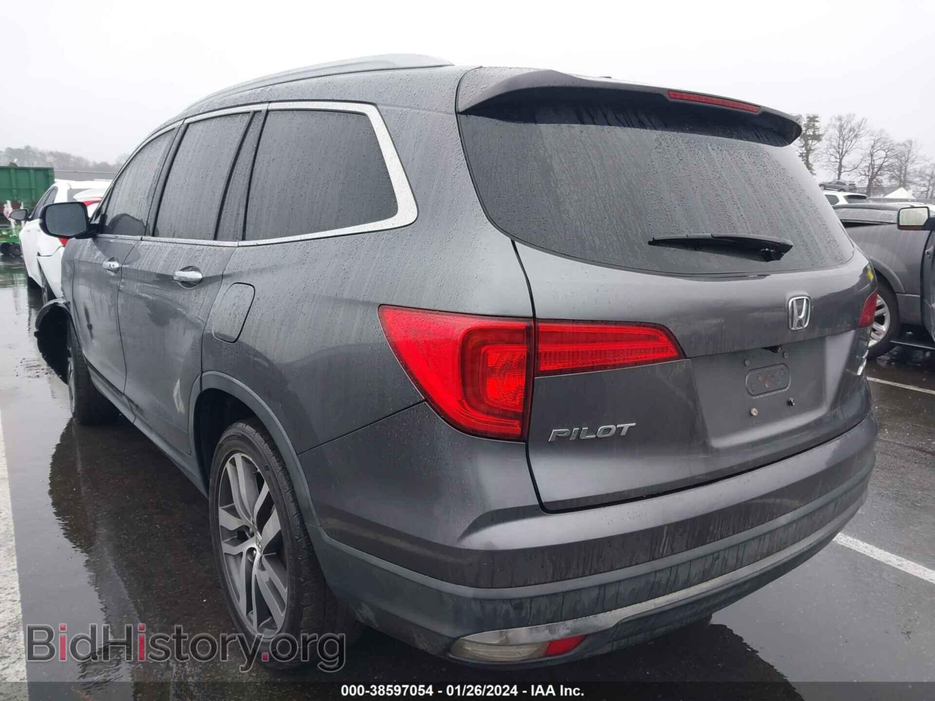 2016 HONDA PILOT - VIN: 5FNYF6H99GB016104 - Фото 3