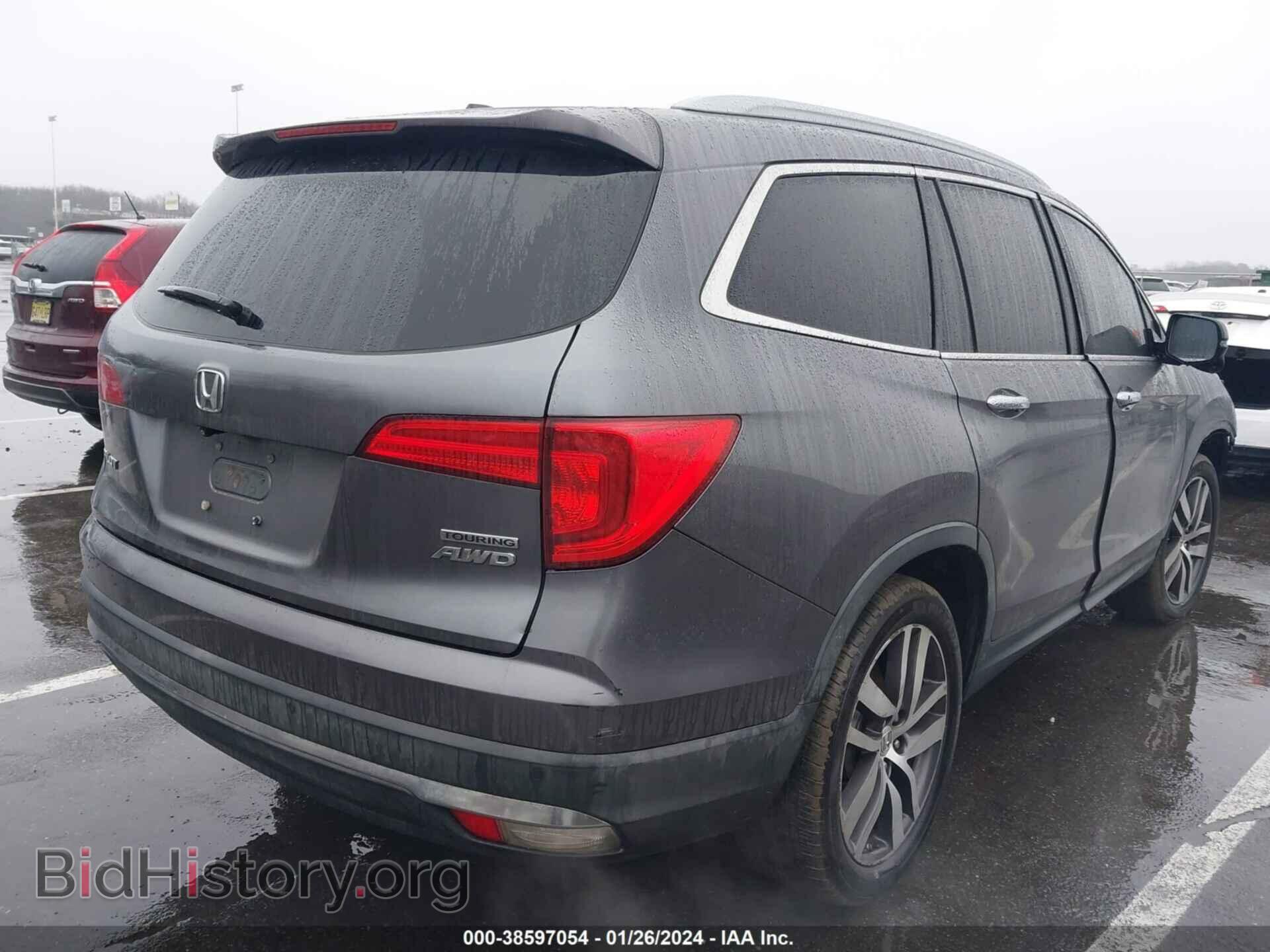 2016 HONDA PILOT - VIN: 5FNYF6H99GB016104 - Фото 4