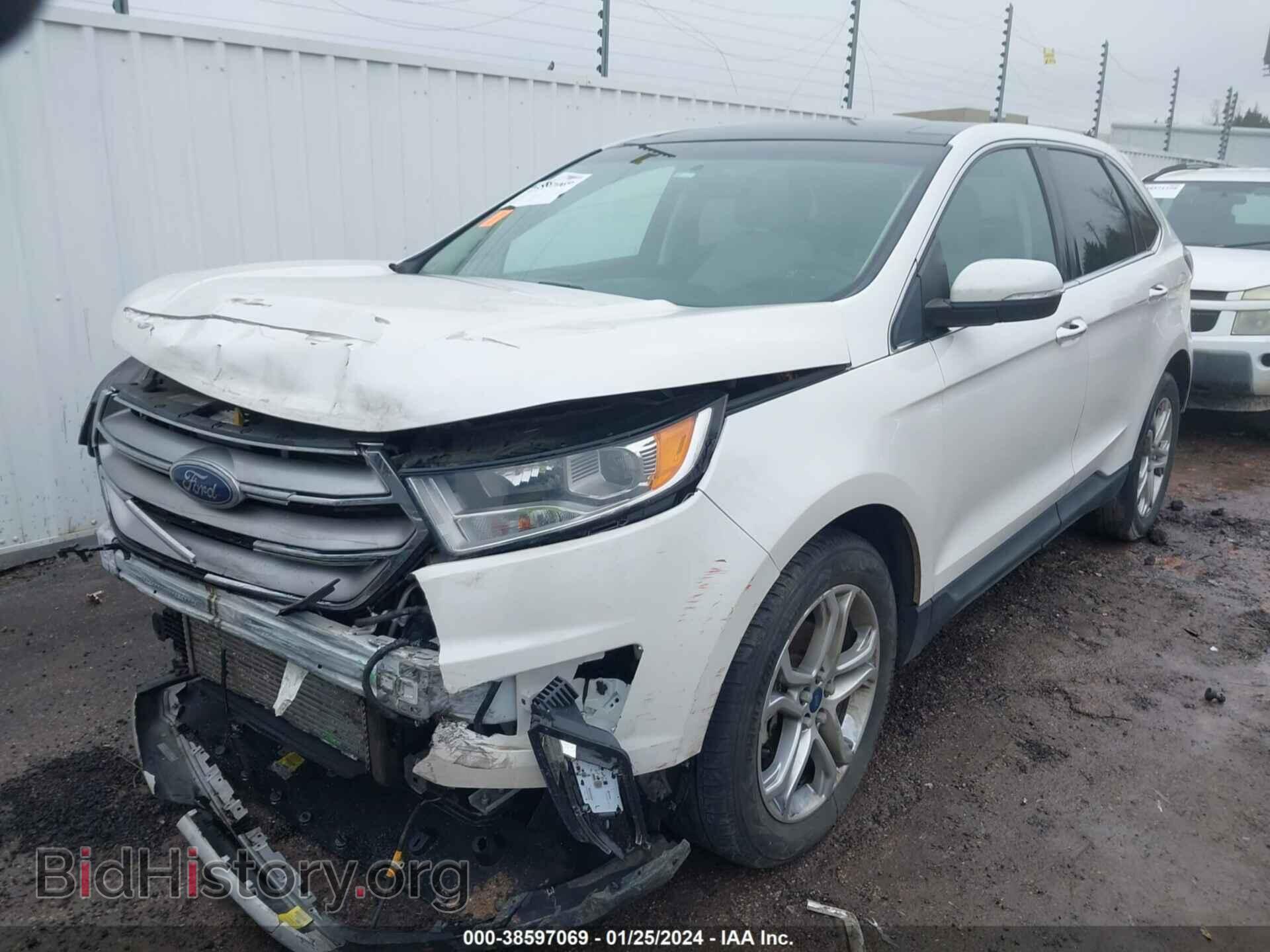 2015 FORD EDGE - VIN: 2FMTK3K90FBB72956 - Photo 2