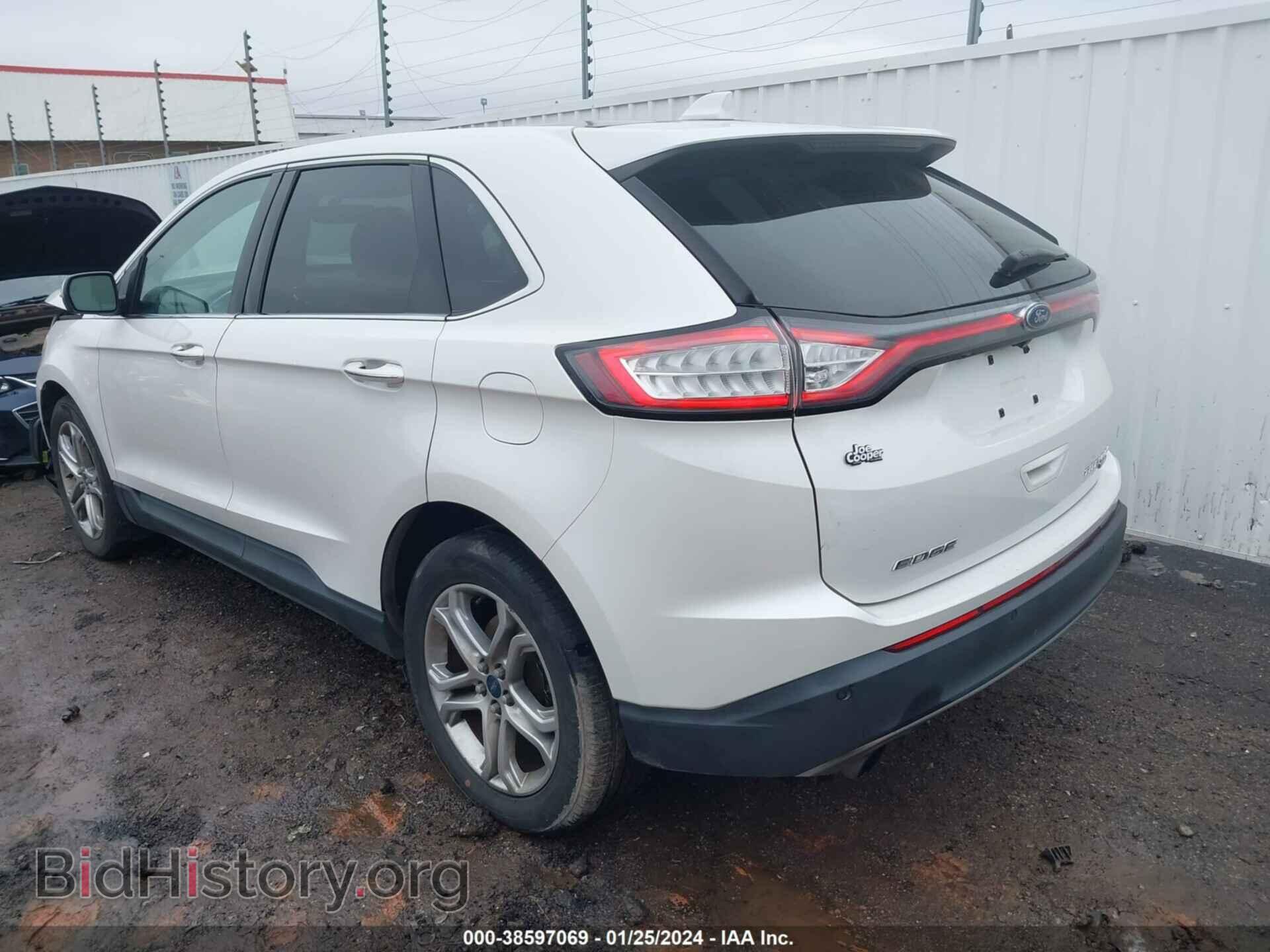 2015 FORD EDGE - VIN: 2FMTK3K90FBB72956 - Photo 3