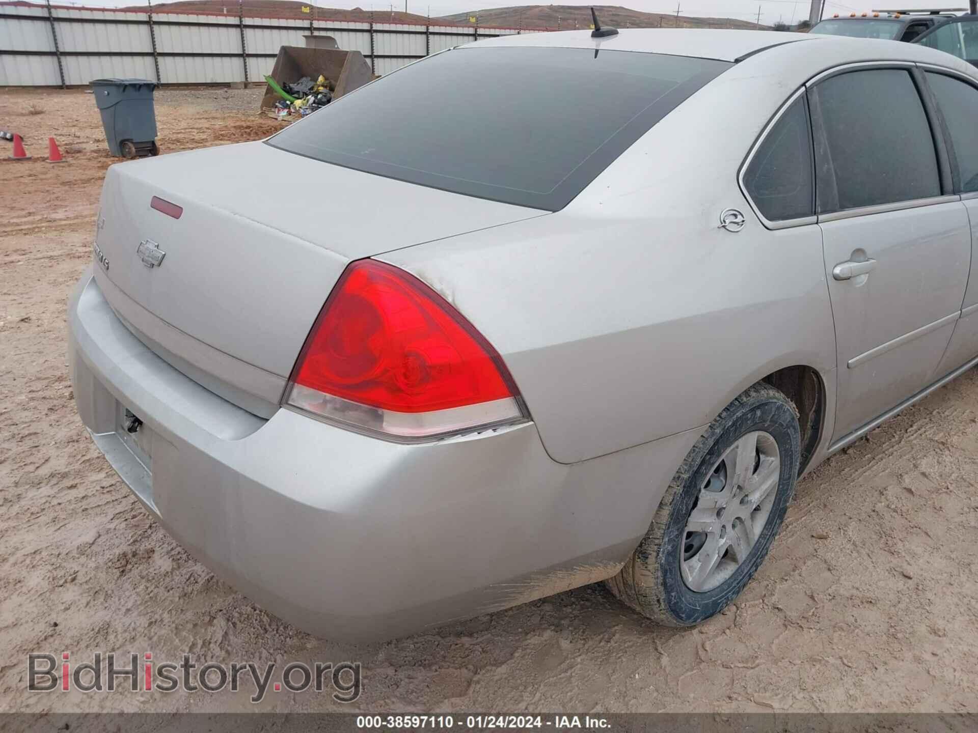 2006 CHEVROLET IMPALA - VIN: 2G1WB58K769147219 - Фото 6