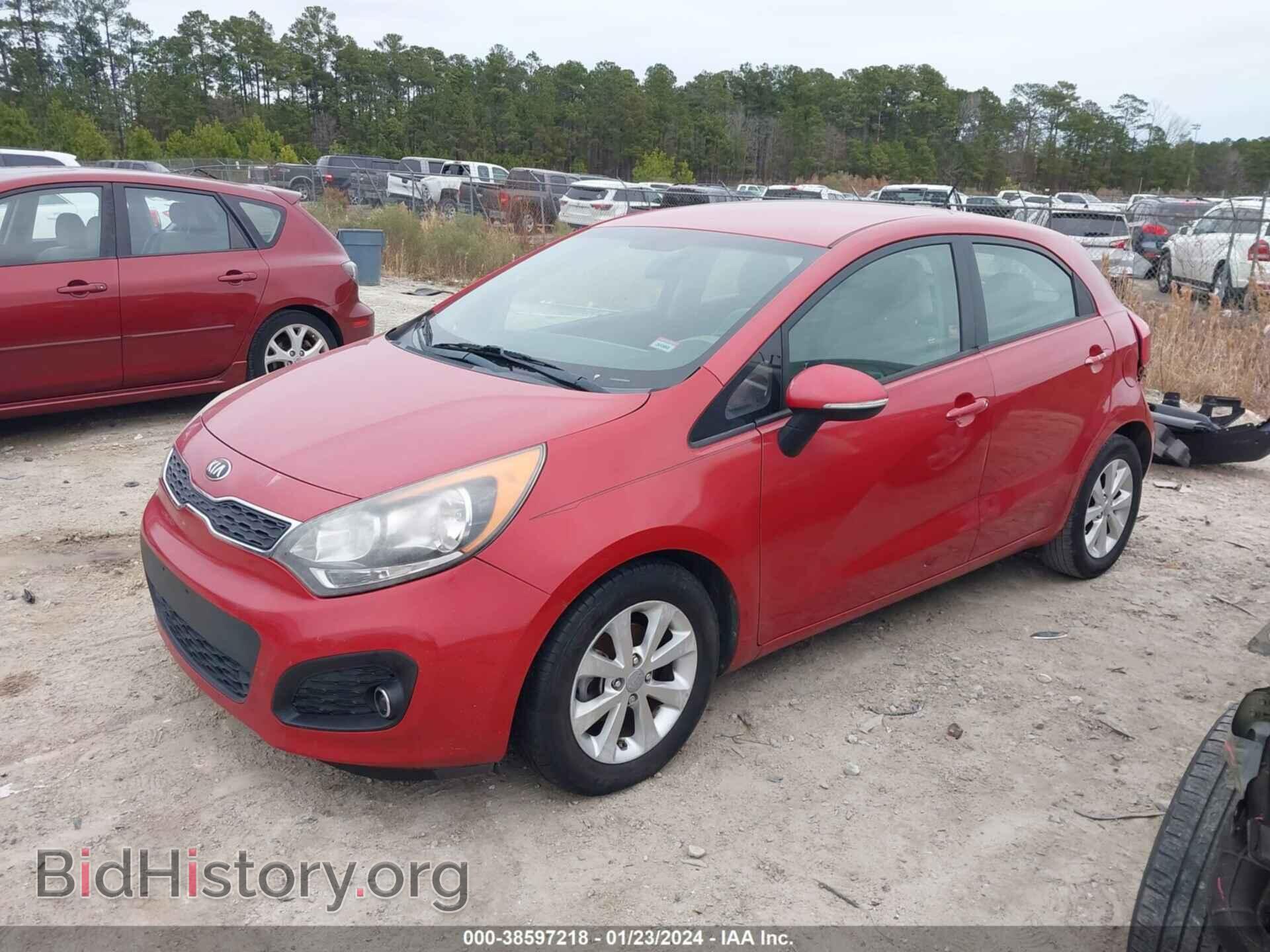 2014 KIA RIO - VIN: KNADN5A33E6367842 - Фото 2