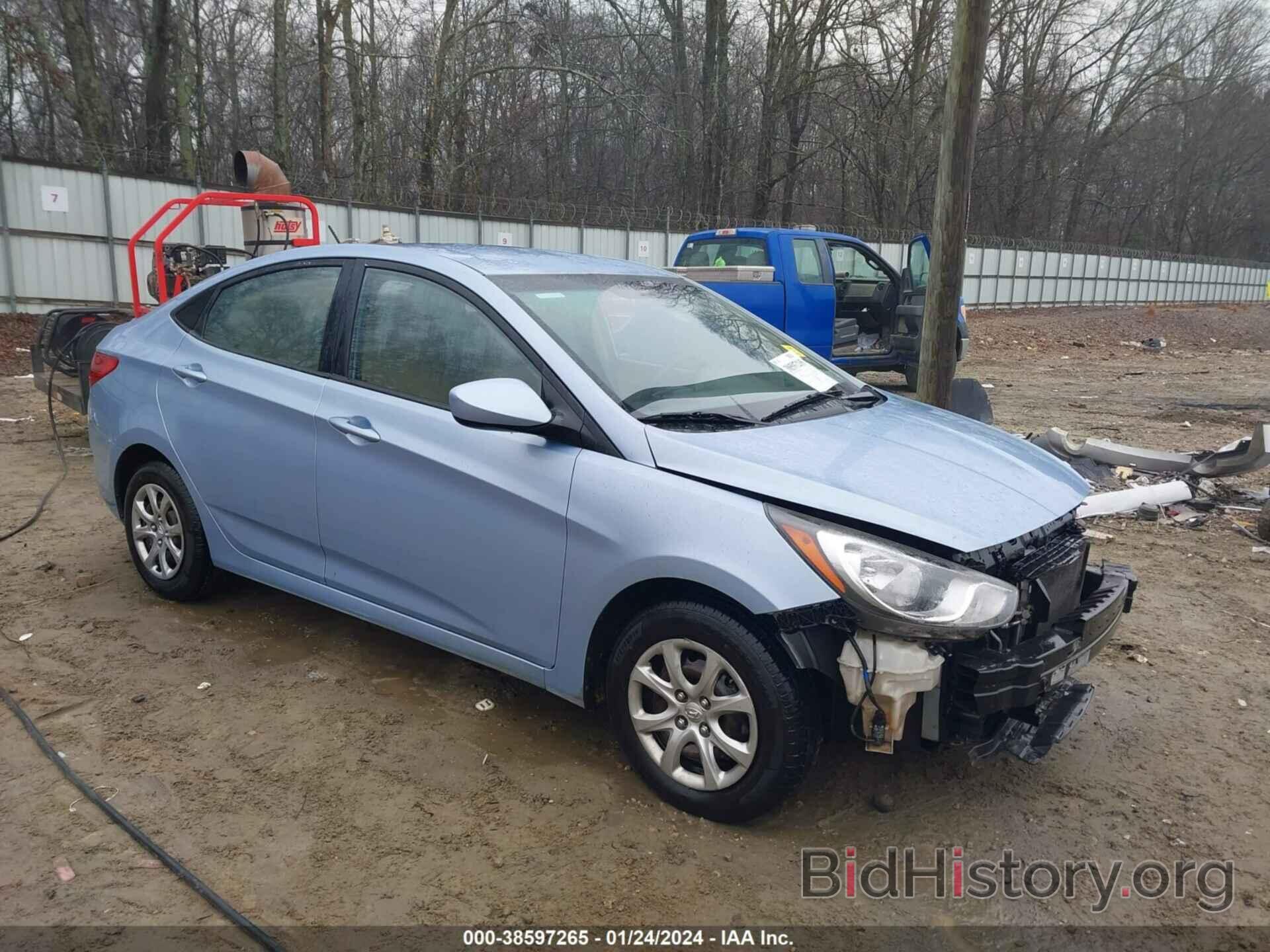 Photo KMHCT4AE9DU520035 - HYUNDAI ACCENT 2013