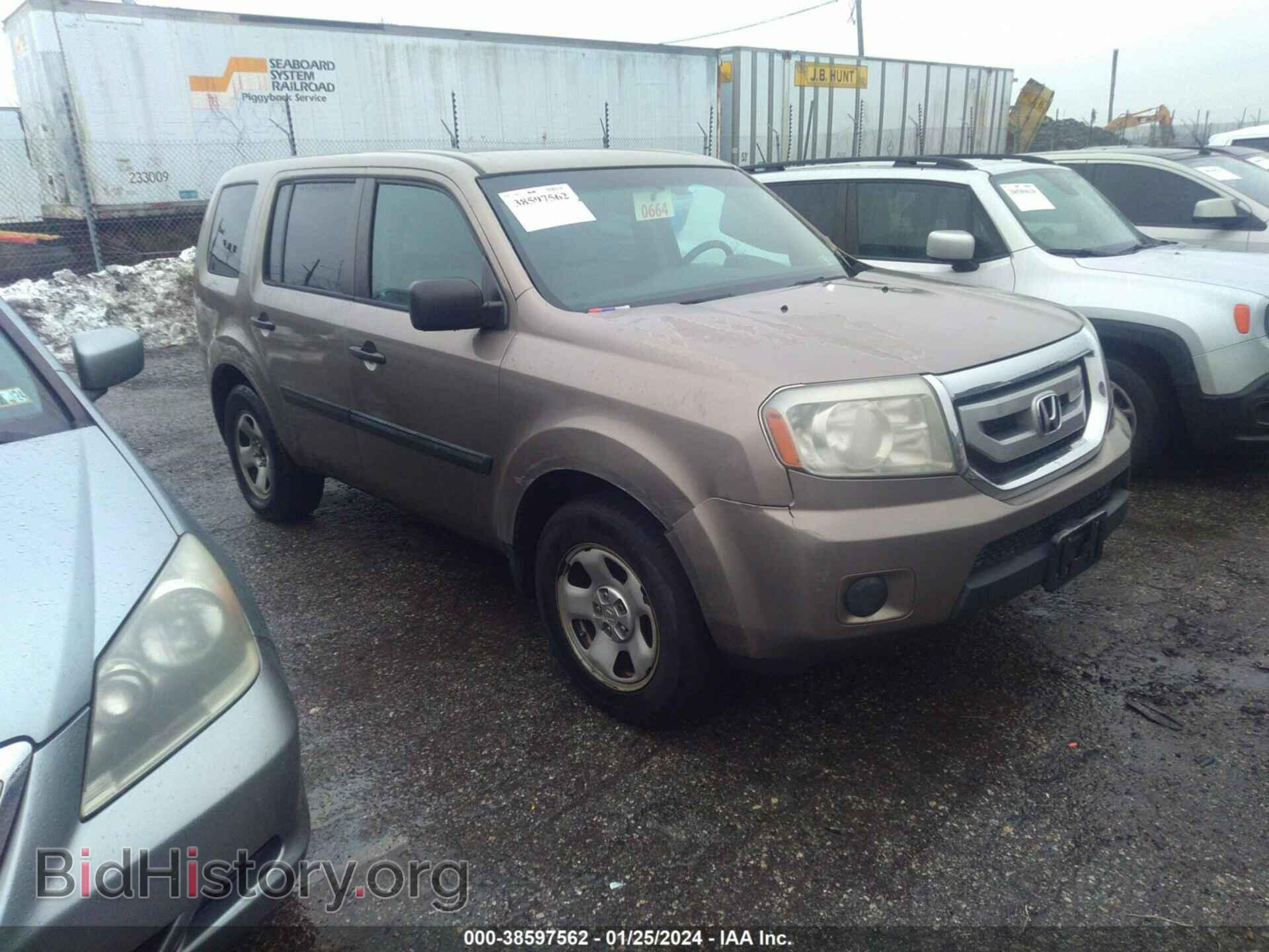 Фотография 5FNYF4H24BB085816 - HONDA PILOT 2011