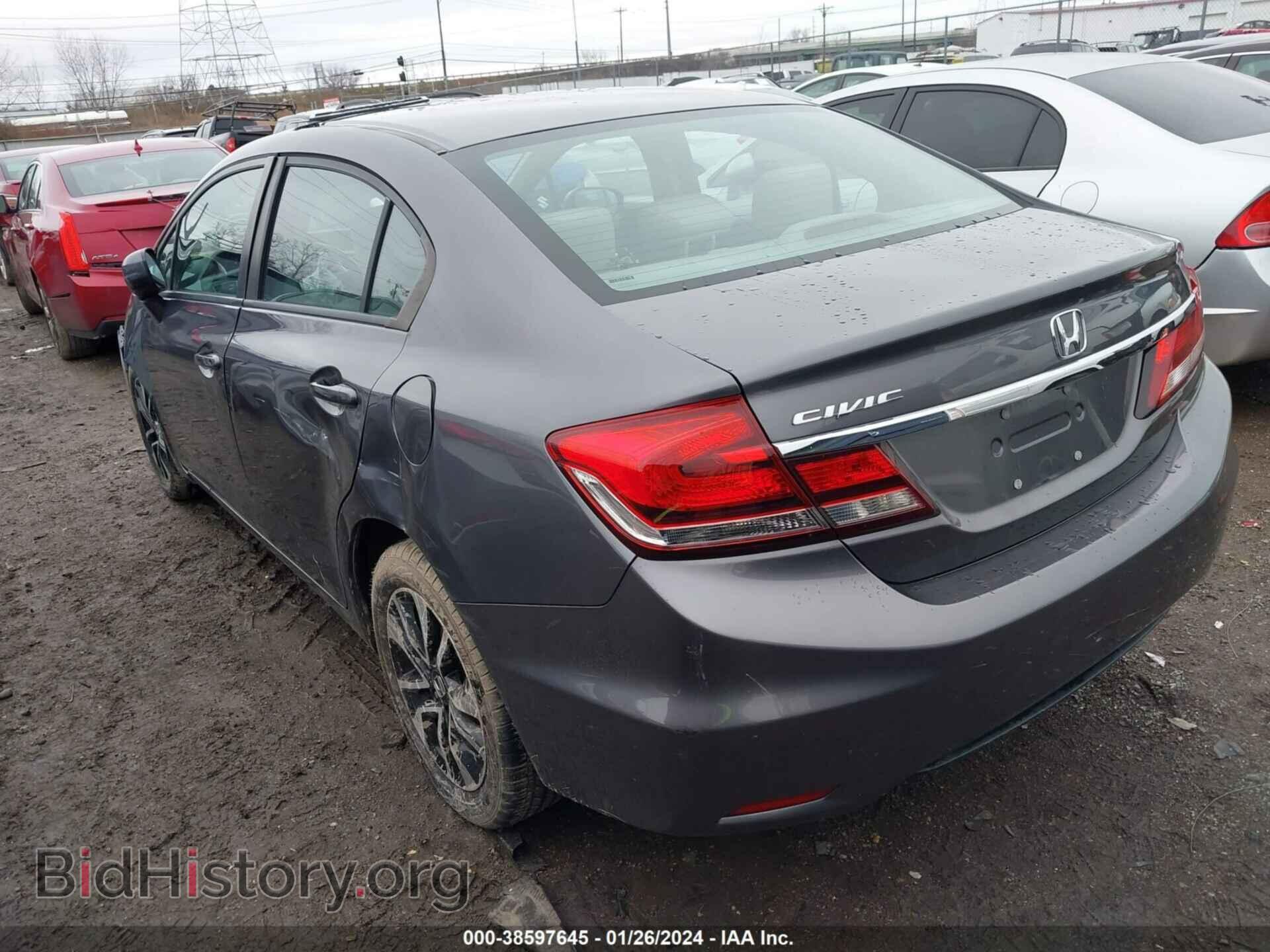 2014 HONDA CIVIC - VIN: 19XFB2F88EE272095 - Фото 3