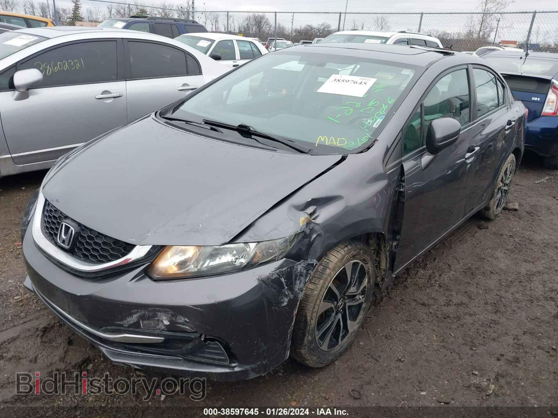 2014 HONDA CIVIC - VIN: 19XFB2F88EE272095 - Фото 6