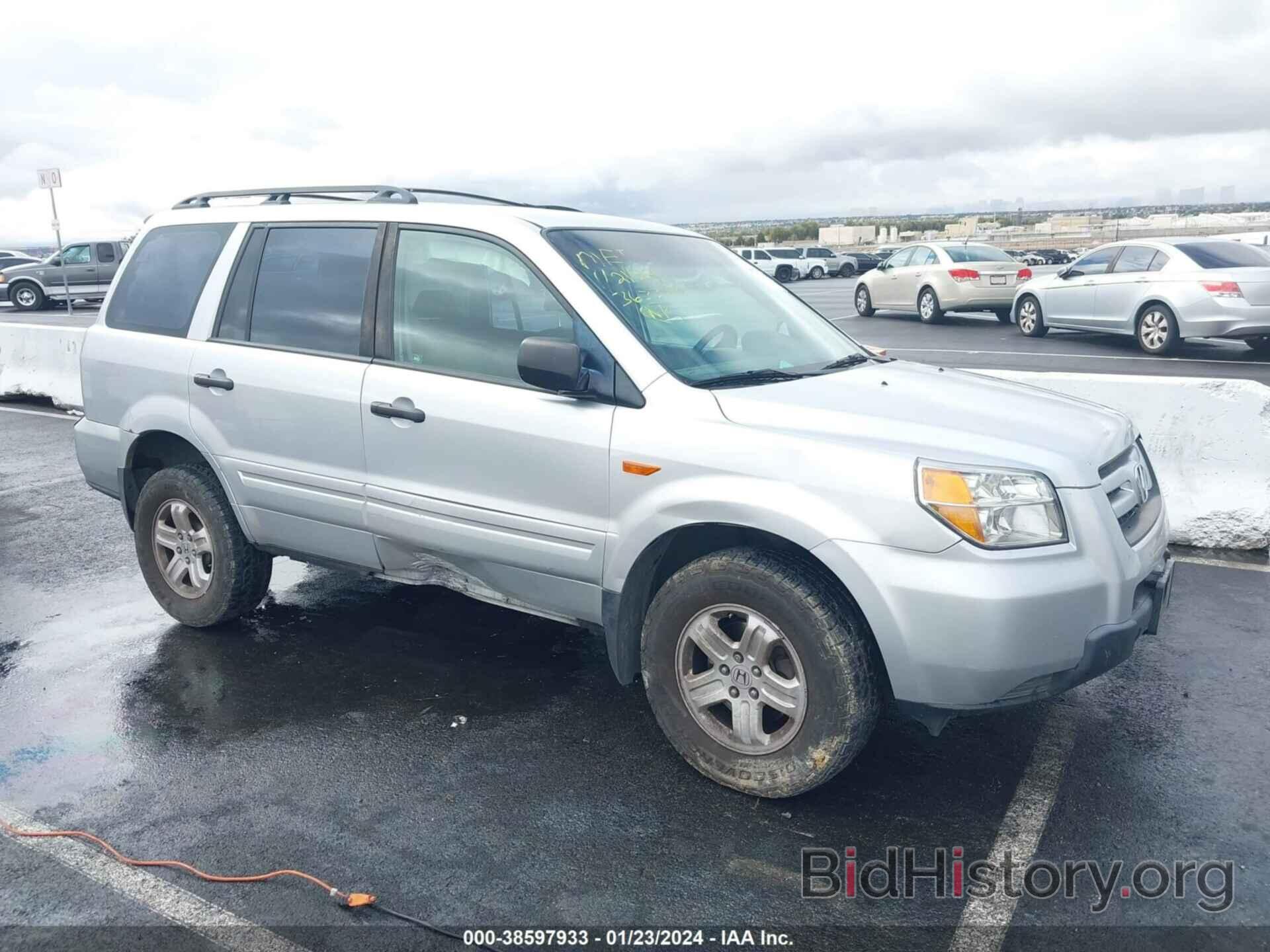 Photo 2HKYF18186H527462 - HONDA PILOT 2006