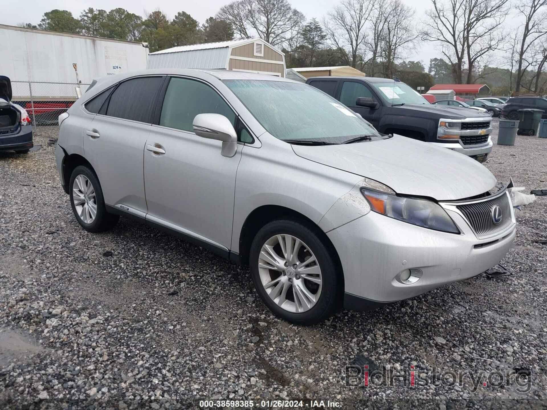 Photo JTJZB1BA2A2001375 - LEXUS RX 450H 2010