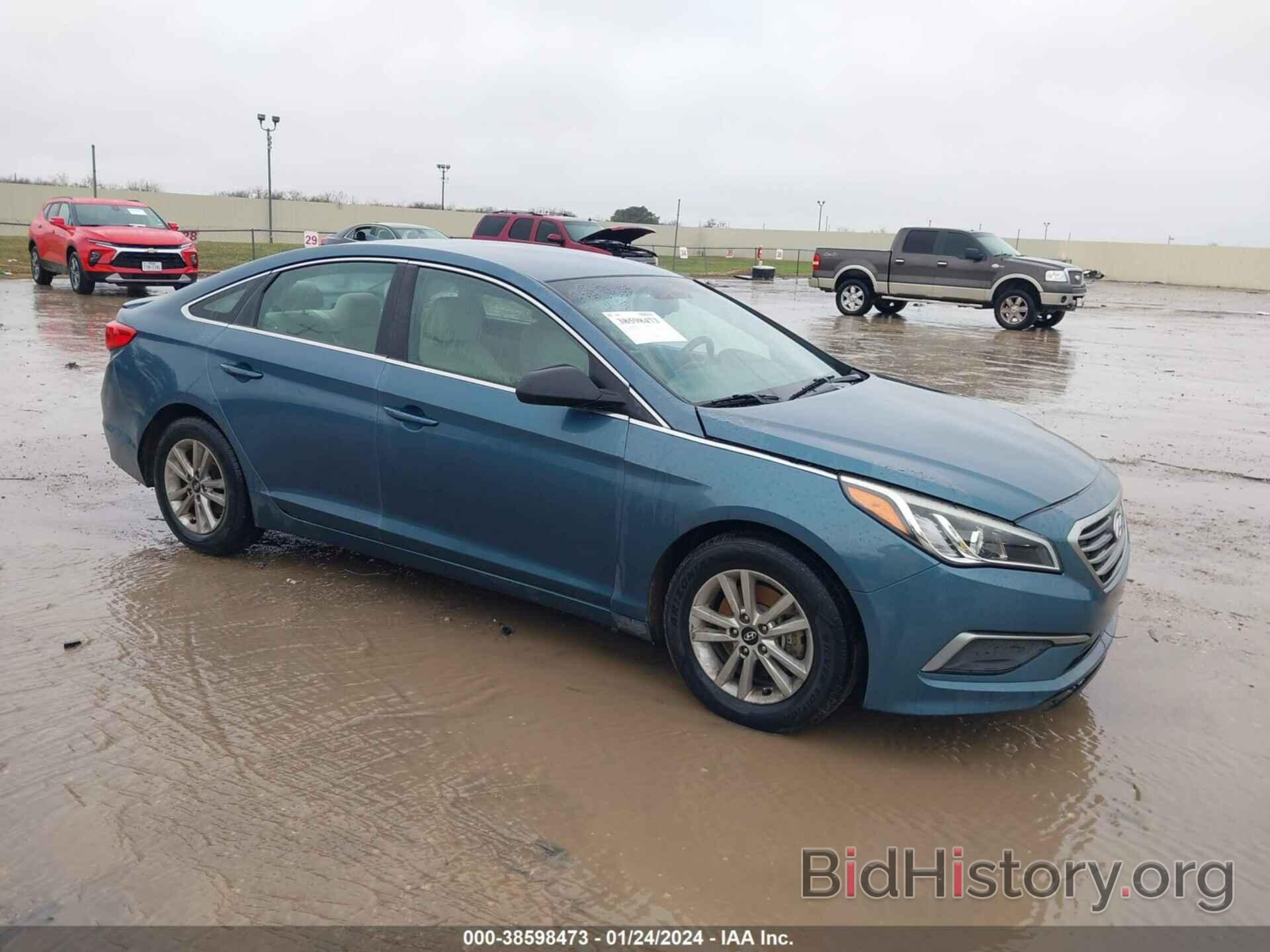 Фотография 5NPE24AF5GH271420 - HYUNDAI SONATA 2016